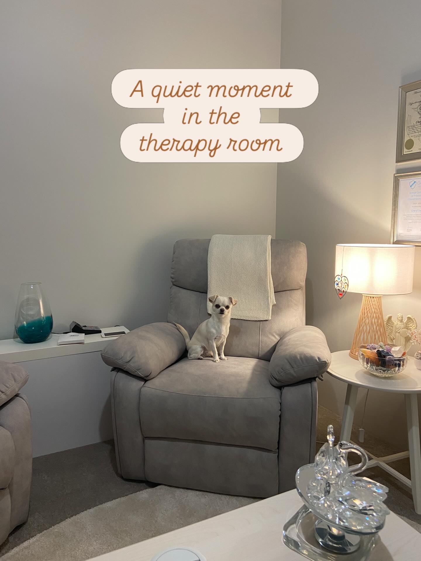 Many of the women I work with spend so much time holding everything together for everyone else.
Their mind is constantly active, thinking ahead, solving problems, anticipating what might go wrong.
When they finally arrive here, the first thing we often focus on on is simply slowing things down.
Creating a space where the nervous system can begin to settle.
Because when the body starts to feel safe again, the mind can begin to soften too.
Sometimes healing begins with something very simple - a quiet room, a slower pace, and a place where you don’t have to hold everything together for a while.
#highfunctioninganxiety
#womensmentalhealth
#therapyspace