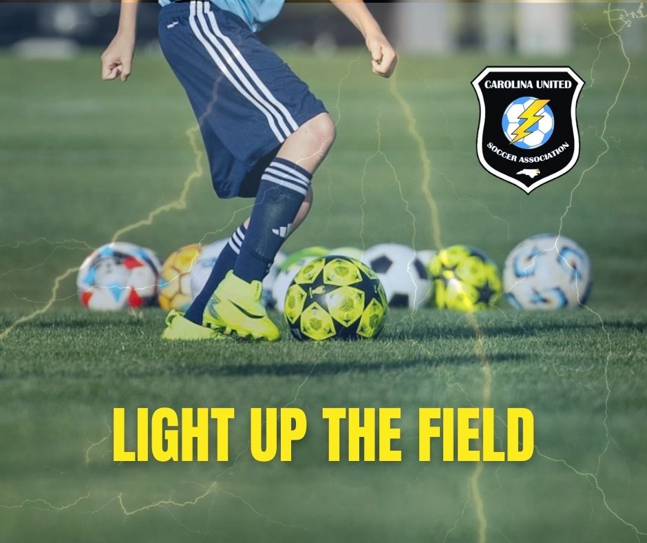 Boys and girls light up the field at Carolina United.
carolinaunitedsoccer.com