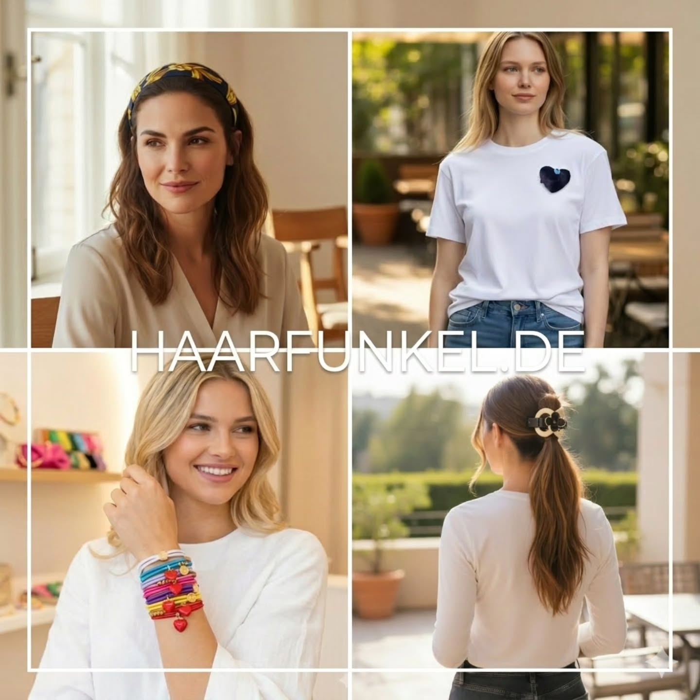 Auf der Suche nach hochwertigen Mode Accessoires? 👀💎👀
Wir bei HAARFUNKEL liefern Haarschmuck und Modeschmuck schnell und direkt aus Deutschland 🇩🇪🚚🇩🇪
Besucht uns mal WWW.HAARFUNKEL.DE
Wir wünschen Euch ein schönes Wochenende 😘🌞😘
#haarfunkel #lemperaccessoires #mode #haarschmuck