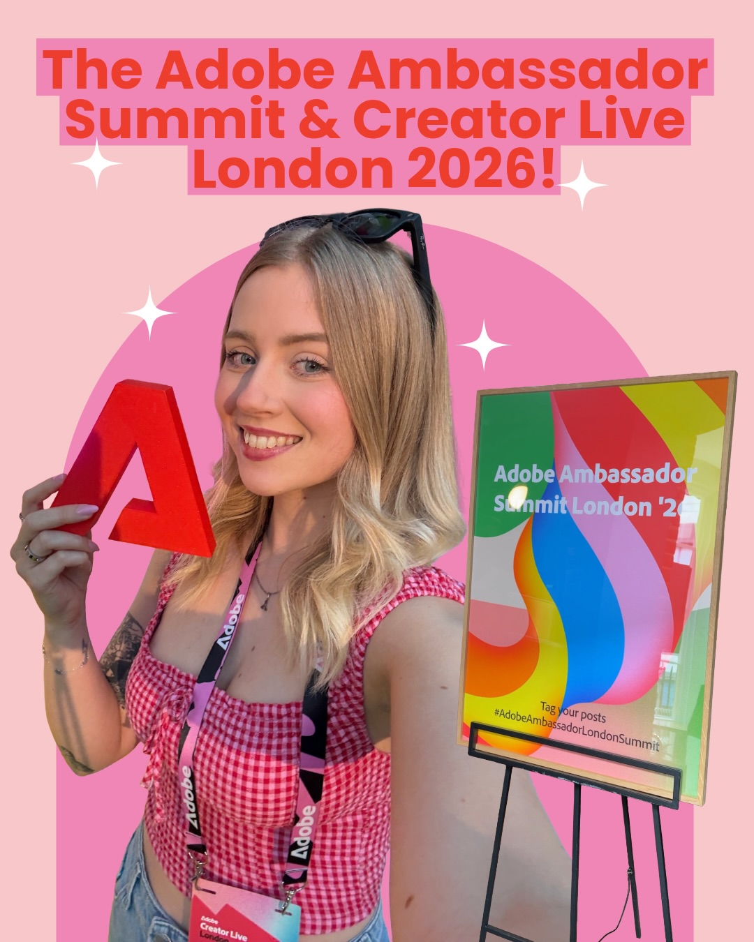 What an INCREDIBLE few days with @adobeuk in London for the ambassador summit & Creator Live! 💗 I still pinch myself that I get to go to events like these, meeting and hanging with awesome creatives and getting so inspired!✨Here’s some of my highlights!
Huge thanks to @katecommunity @adobeexpress @adobe for hosting the best events!! I’m so greatful 🥹🫶🏻
#adobeambassadorlondonsummit #adobeexpressambassadors
#adobecreatorlive
