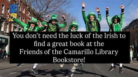 #saintpatricksday☘️ #friendsofthecamarillolibrary #read #donate #camarillo