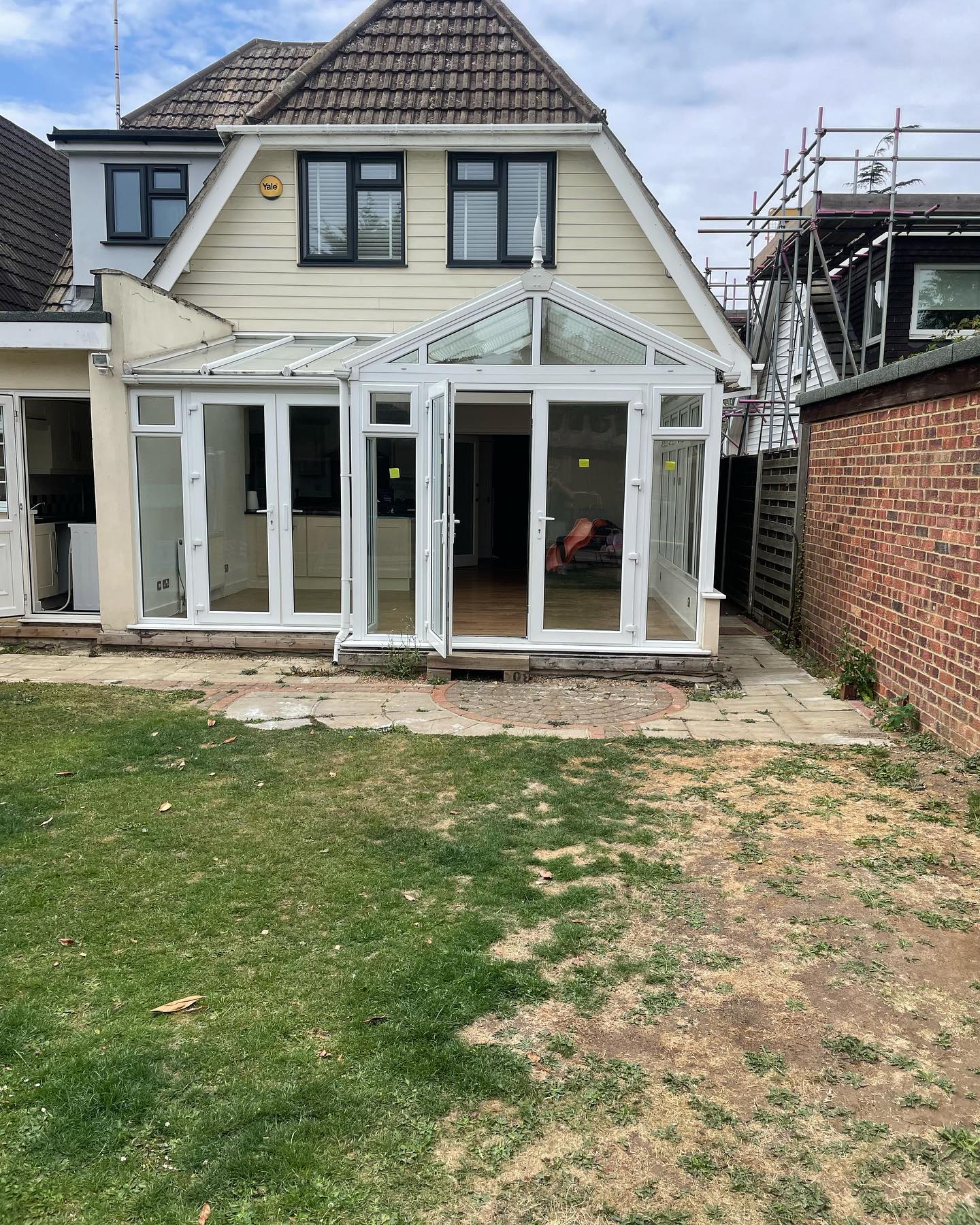 New job started in Bilericay. New extension coming in place of an old tired conservatory, removed, foundations dug and poured all within 3 days.
