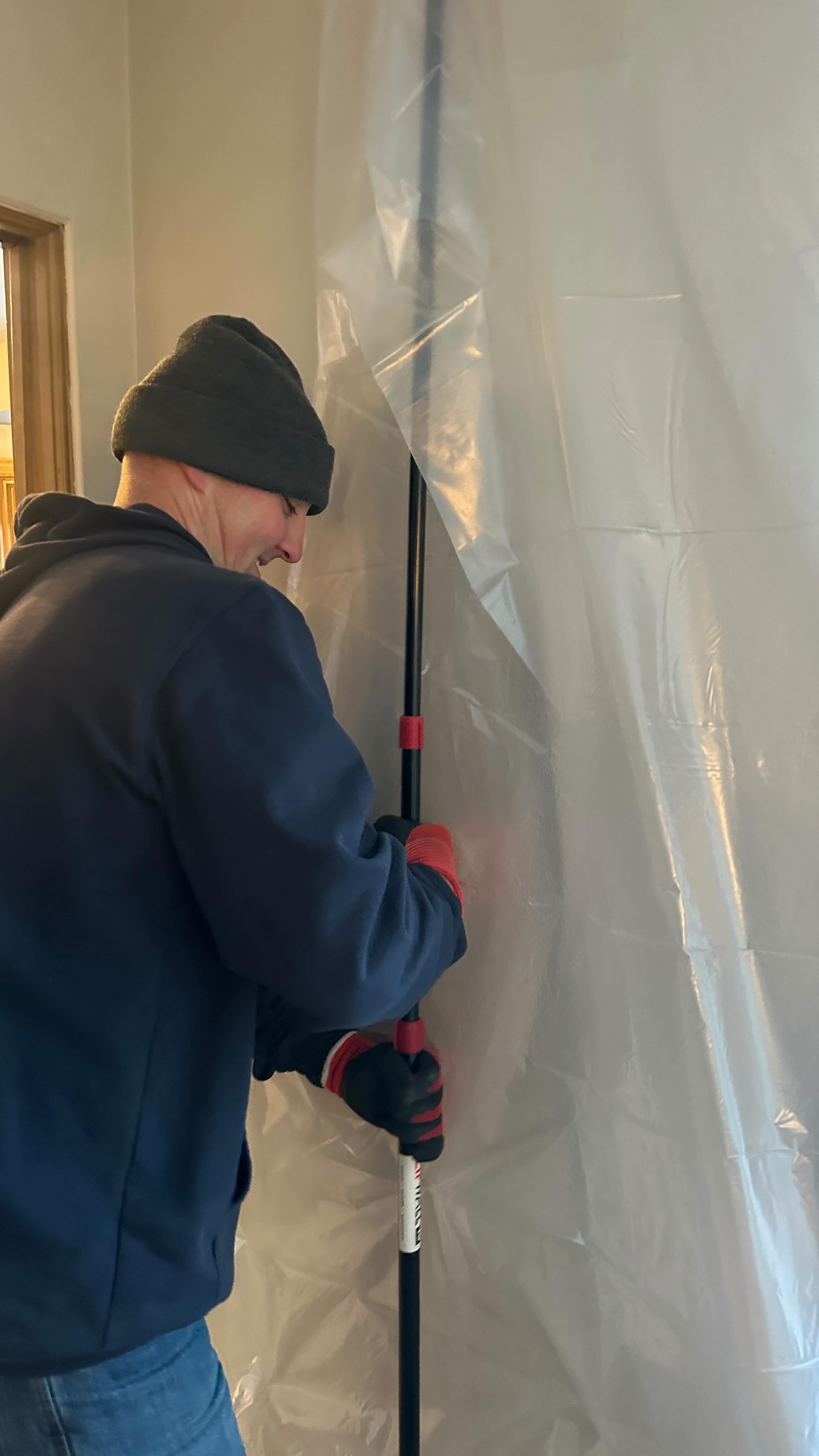 Our team and subcontractors take pride in prepping every job site. We make sure to invest in the tools needed to protect your investment throughout construction. Whether it’s controlling dust, protecting drywall from cabinet installs, or making sure your floors stay scratch and stain free — we take the time to cover and protect your home.