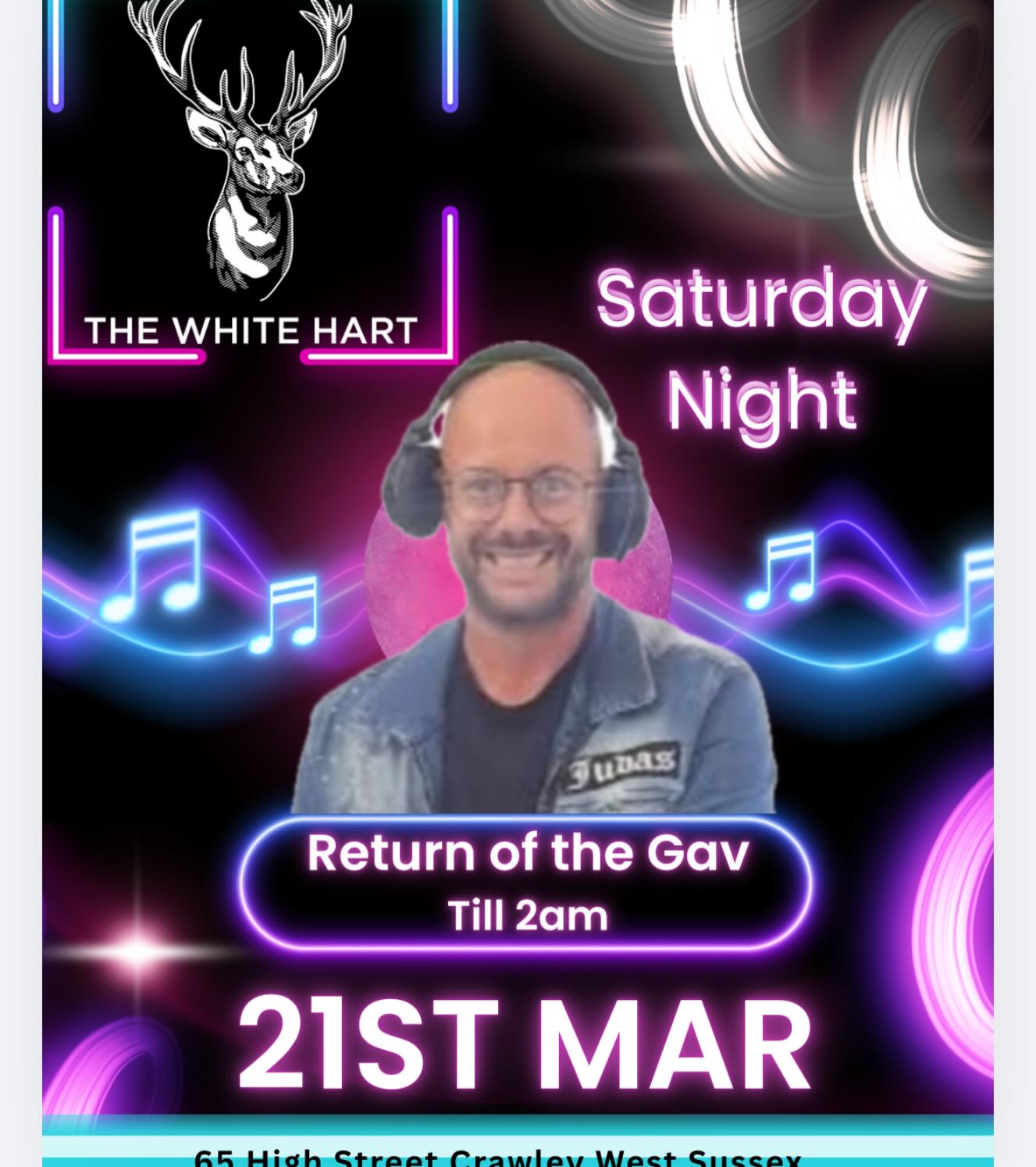 Return of the gav this Saturday from 8:30