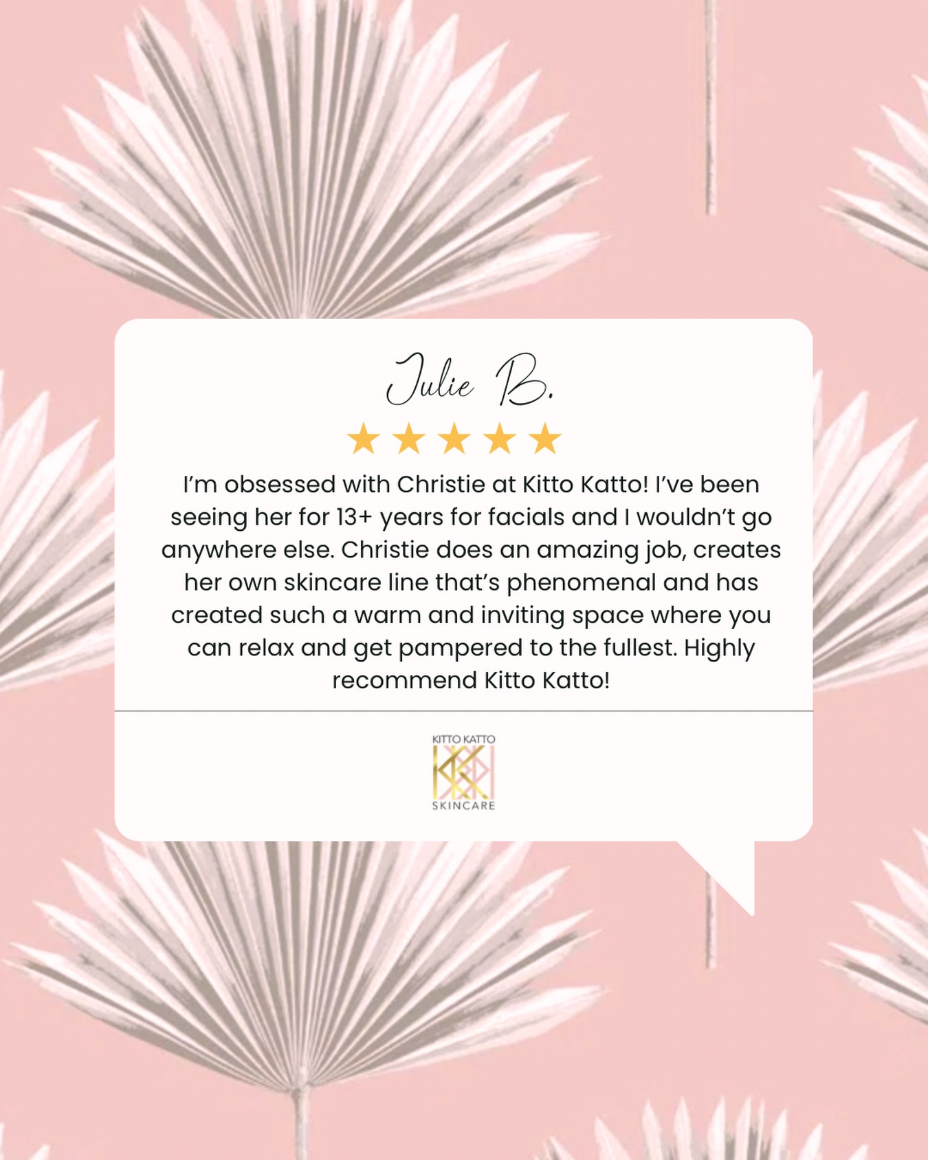 Thank you so much Julie! Another review for Kitto katto skincare, we love to take care of our community 💗
#denvermedspa #coloradomedspa #denveresthetician #denverlocal #glowingskin
