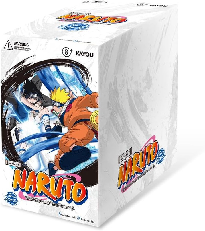 Naruto Smriti Heaven Scroll — Display of 24 packs (8 cards per pack) for the ultimate Naruto trading card run. Re-experience Team 7's early journey with stunning new art and rare pulls. Limited stock — act fast. Link in Bio #Naruto #AnimeCards #CollectibleCards #CardUnboxing #CollectorLife #CohenCollectibles