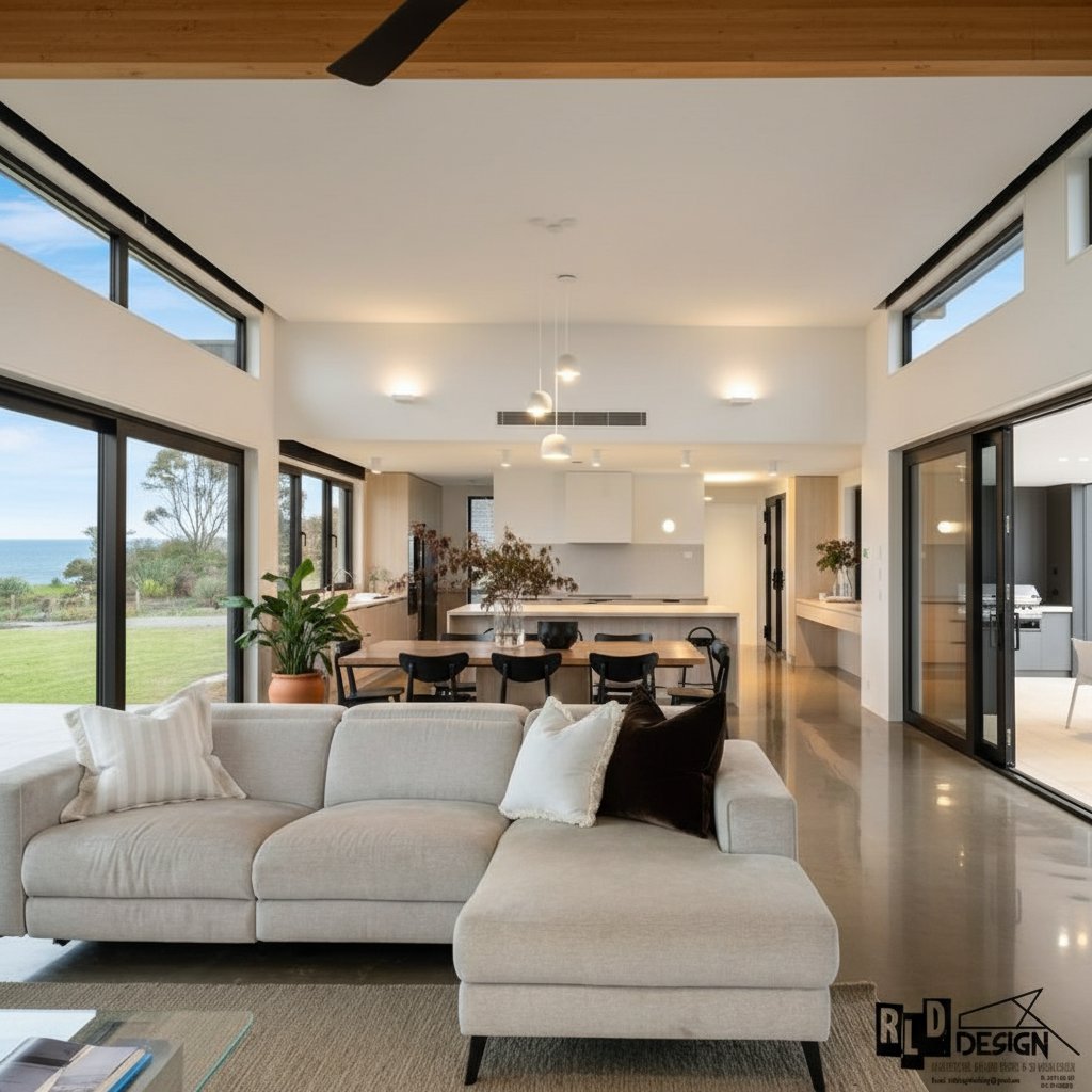 Step inside coastal living reimagined in Jan Juc.
Imagine waking up to ocean glimpses and natural light every day. Discover how thoughtful design transforms your lifestyle, blending modern comfort with local beauty.
Ready to bring your dream home to life? Reach out today to start your journey. 🌊🏡
#GeelongHomes #CoastalDesign #DreamHomeJourney #RLDDesign #3DVisualisation #CustomLiving