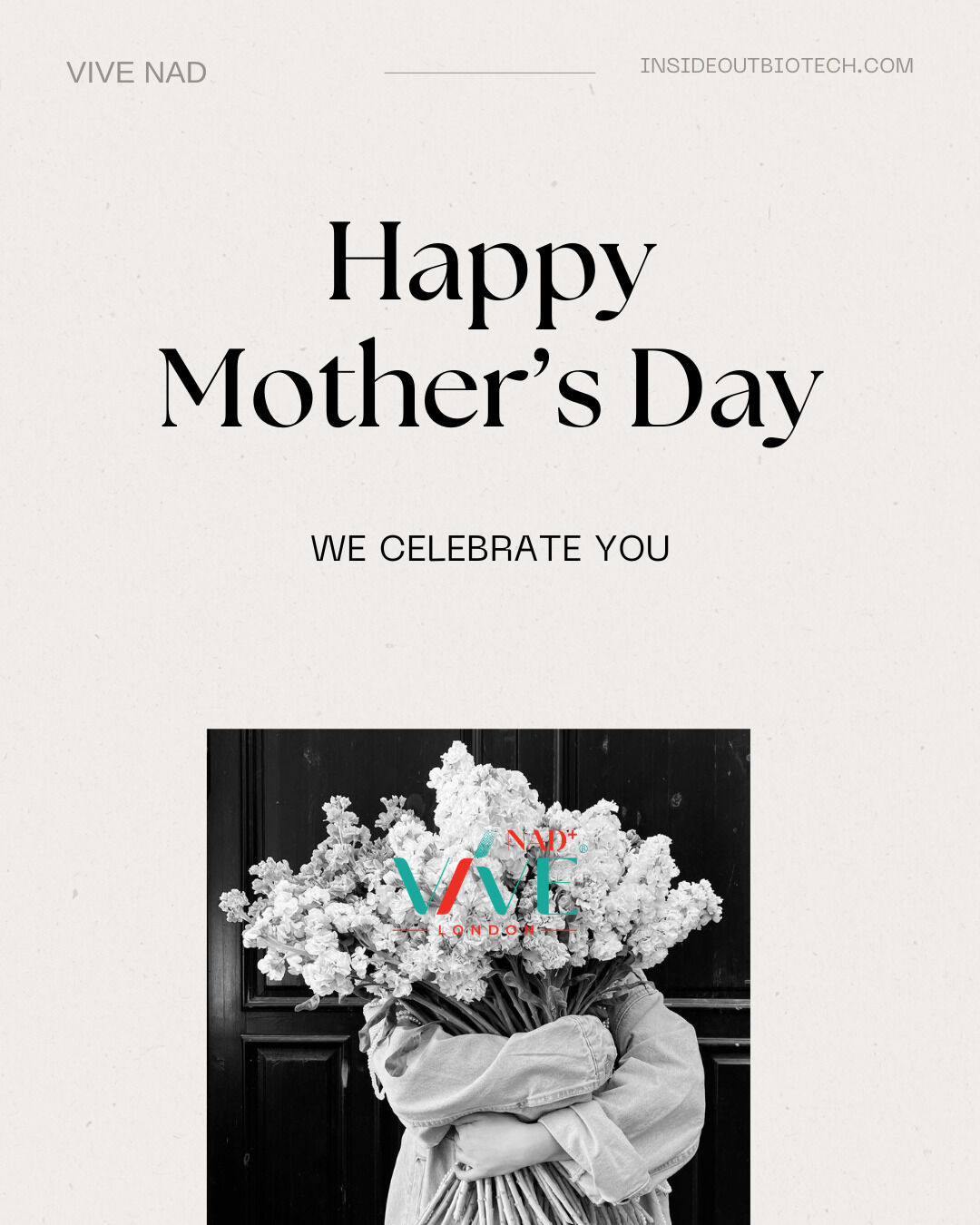 For the Mothers who power our world - support their cellular.
#mothersday #happymothersday #vivenad #nadplus