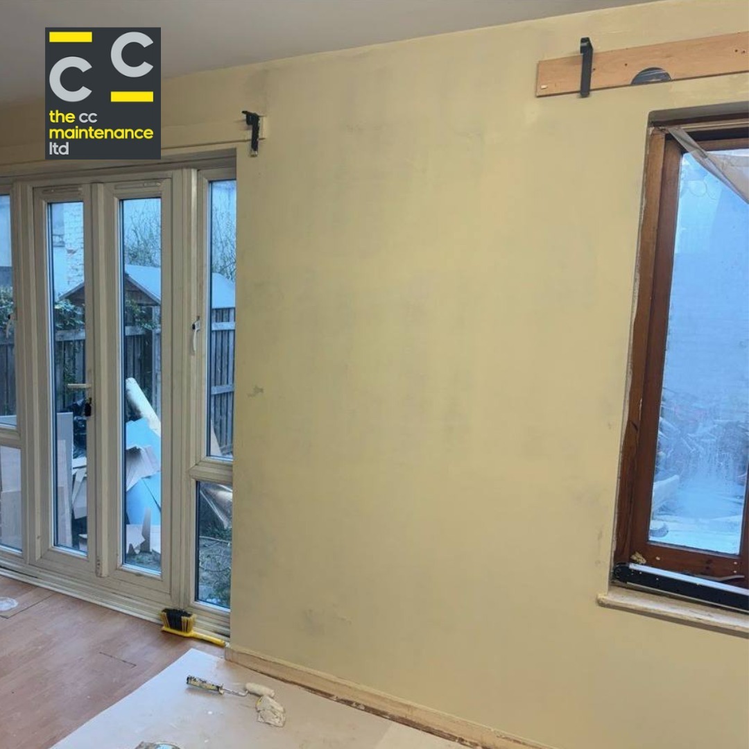 At The CC Maintenance Ltd, we take pride in our ability to breathe life into tired spaces, and this project is no exception.
From removing the old, crumbling plaster to meticulously renewing this decaying wall, our team worked tirelessly to ensure every detail was flawless.
Ready to give your house the makeover it deserves?
Contact us today.
020 8092 2060 | info@theccltd.co.uk
#TheCCMaintenance #MaintenanceLondon #BuildingMaintenance #MaintenanceExperts #London #Hertfordshire