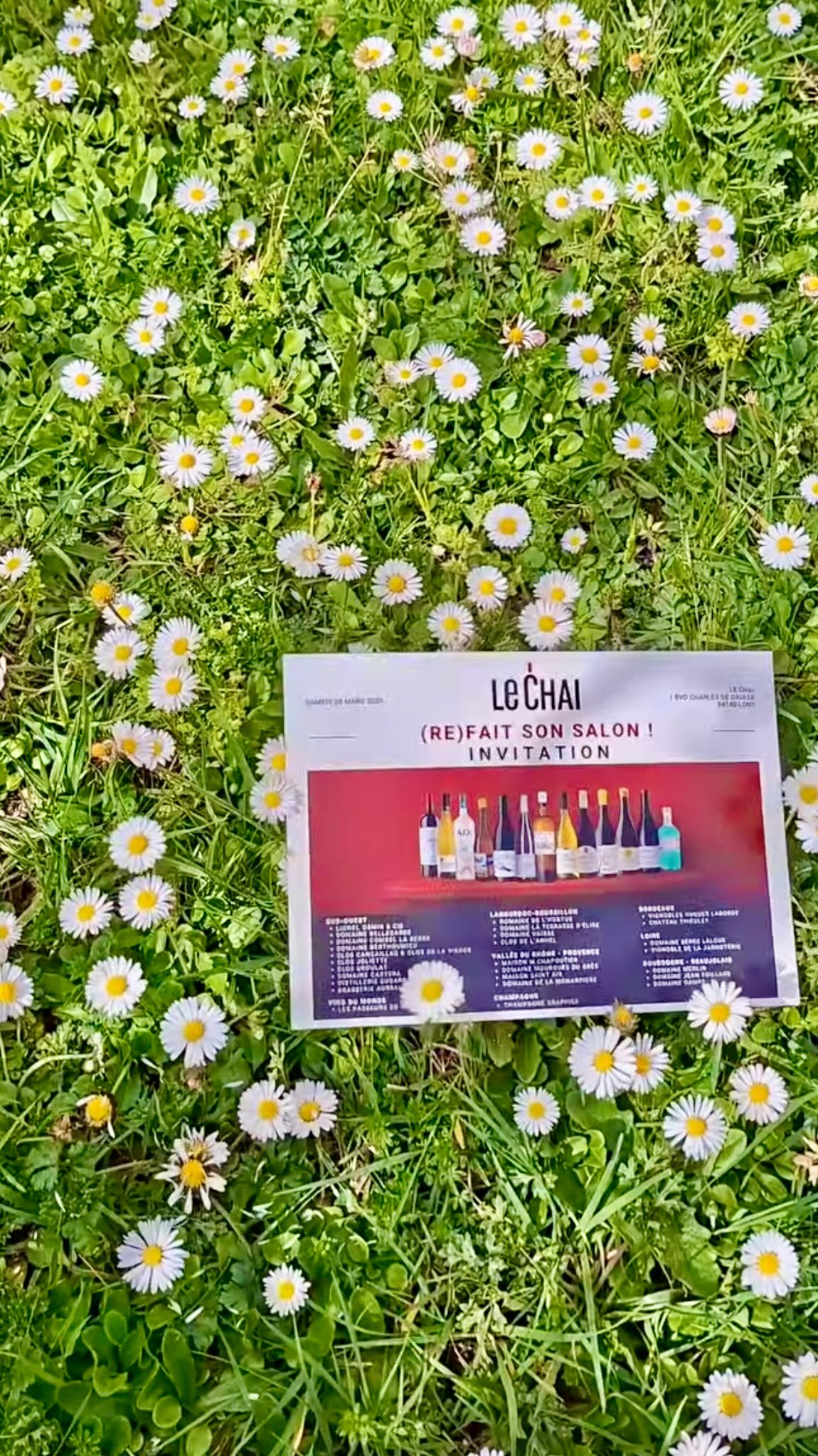 Une invitation Ă dĂ©couvrir, dĂ©guster et partagerđ·đŸ đ Le Chai (re)fait son Salon des Vins, le samedi 28 mars dans le futur magasin !
đNe manquez rien : inscrivez-vous en cliquant sur le lien en bio