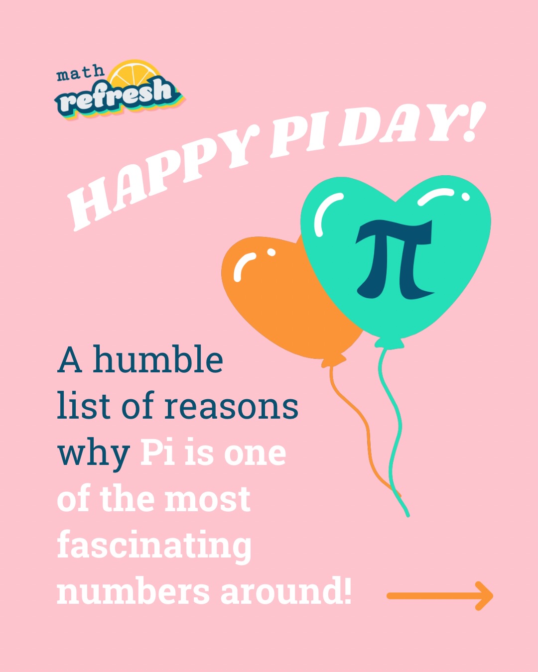 It’s one of our favorite days of the year, #PiDay! 🤓🫶🏻 this number (3.1415926…) may be little, but it is fierce!
Pi is a universal constant which plays a key role in geometry, calculus, and physics (which basically makes it unavoidable in our daily lives!) 😅 This ratio is used to calculate and measure most things circular and cyclical.
Recorded estimations of its value have been found in ancient Babylonia, Egypt, China, and India 🧮 However, it wasn’t until 1706 when William Jones adapted the Greek symbol “pi” as the standard symbol for the Greek word “periphery,” meaning “perimeter.”
What *piece of pi* have you used today? (Think anything circular!) Drop it in the comments below! ⬇️
#math #mathteacher #mathtutor #stem