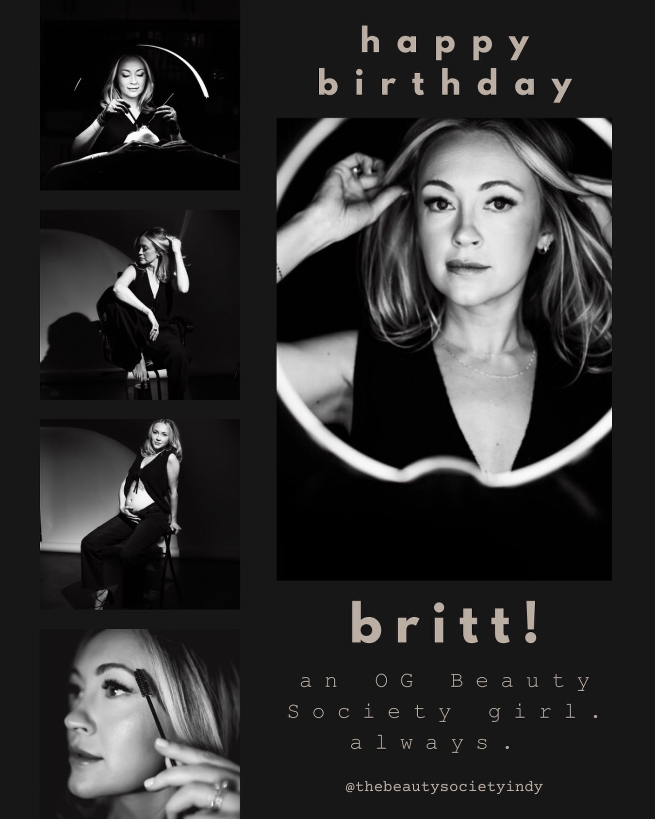 Day one energy.
Britt has been here since the beginning, setting the tone and keeping the standard high.
An OG. A staple. Not new to this.
Happy Birthday to one of the originals. We would not be the same without her. 🖤 Today we are celebrating YOU, Britt.