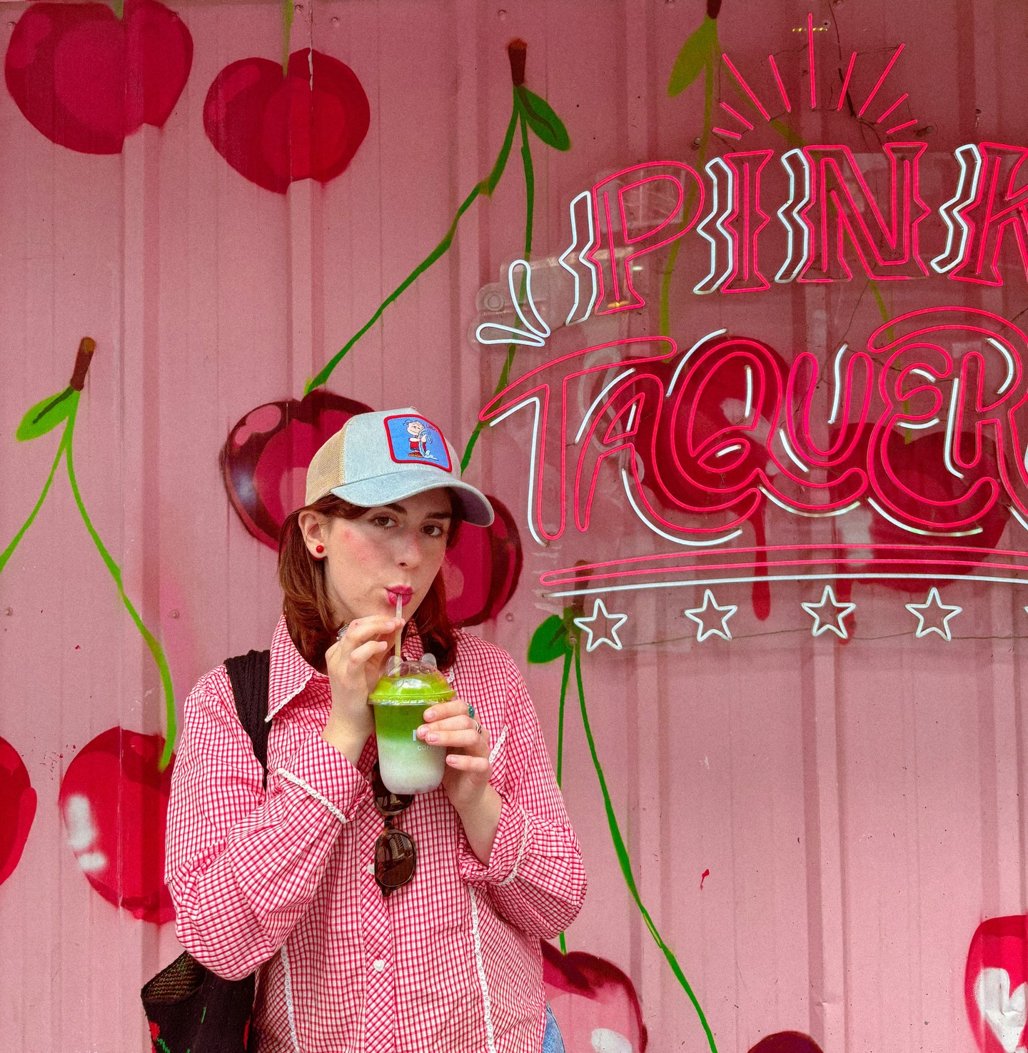 on tour for now, on brand for life 🍒💖🌱