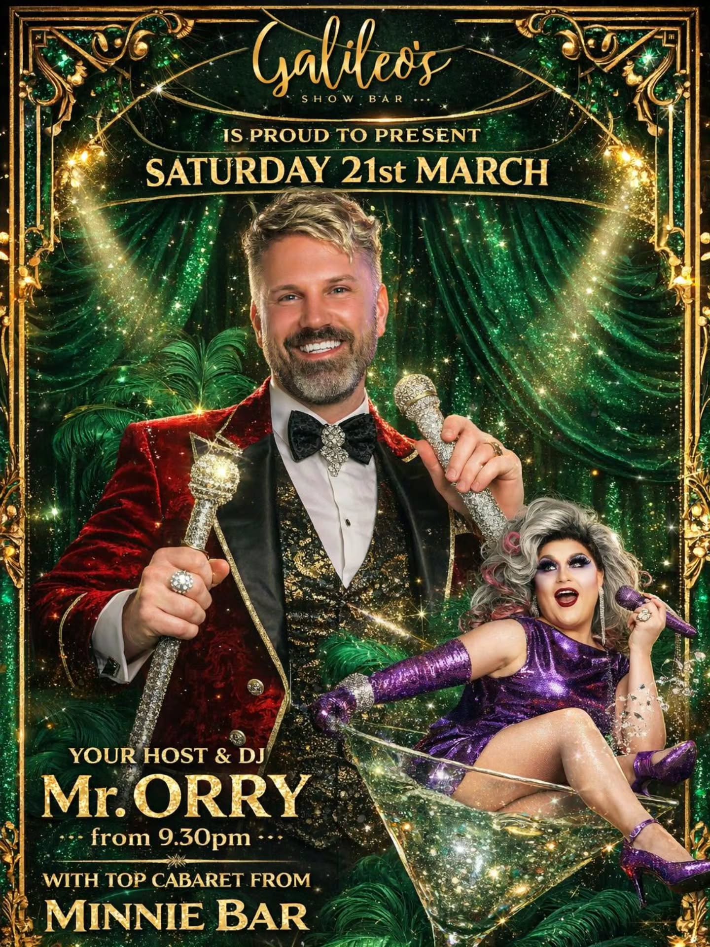 ✨ It’s the one and only… MINNIE BAR! ✨
Get ready, because this Saturday is bringing the heat 🔥
Our drag brunch is almost SOLD OUT (last few spots remaining 👀), and who better to serve you glam, laughs, and pure entertainment than the fabulous Minnie Bar herself!
But darling… why stop at brunch? 💅
Minnie Bar is taking over the entire day and night — performing LIVE all evening just for you! 🎤✨
Expect big energy, bigger performances, and an unforgettable atmosphere as the incredible @mrorryofficial keeps the party flowing all night long 💃
This isn’t just a show… it’s an EXPERIENCE 💥
See you there! 🥂