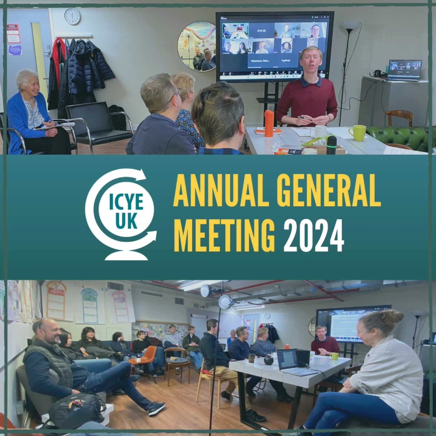Thank you everyone for attending our annual general meeting on November 23rd ☺️🙏🏼 This year, we had people attending both in person and digitally, which turned out to be a great success 🤝🏼🎉
🍪Although you can't share cookies with people on a screen, it still offered some of that ICYE community feeling that we so cherish, and we hope to continue with this in the future to enable all interested ICYE members to stay up to date and have a say in the organisation 🌍
Any member of ICYEUK is entitled to attend the AGM if they wish; so if you would like the chance to have your say next year, but aren't able to get into London, you can join us remotely 🎉
@emifiir @keefie.d @scousepics @daliarealia @o_smartass_o
#Icye #Volunteering #Volunteer #Gapyear #workexperience