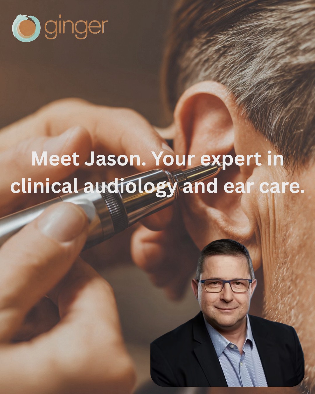 A distinguished and highly-trained HCPC-registered professional in the field of Audiology. With a career spanning over two decades, he has consistently demonstrated a deep commitment to improving the hearing health and well-being of his patients. Jason is qualified to treat adult hearing loss and tinnitus and is an expert at microsuction and manual instrument ear wax removal, having completed over 25,000 procedures. As well as helping patients, Jason now uses his wealth of experience to mentor other Audiologists in advanced ear wax removal techniques. You can book an appointment to see Jason at https://www.gingernaturalhealth.co.uk/