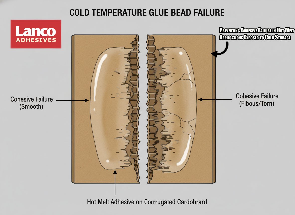 Brrr🥶 Prevent adhesive failure in cold storage! Learn how to improve hot melt performance in refrigerated and frozen packaging applications.