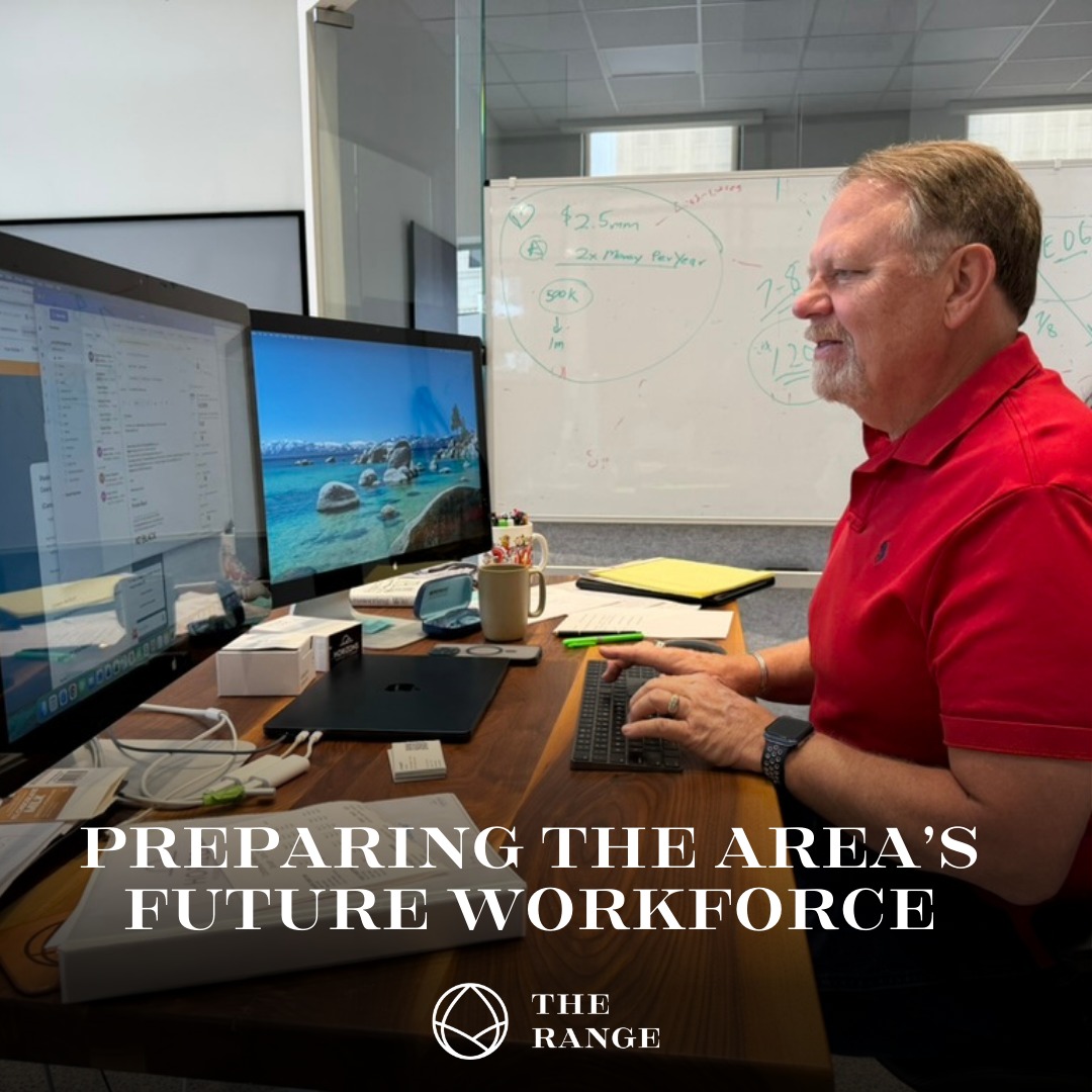 Horizons, our workforce development initiative, is getting closer to becoming a reality. Jay Barrett has been hard at work developing the core curriculum, meeting with business leaders to gather feedback, and identifying our first cohort of students. We are excited about the momentum and appreciate the time and effort Jay is investing in the future of our Panhandle workforce. #TheRANGE #WorkforceDevelopment #PanhandleWorkforce