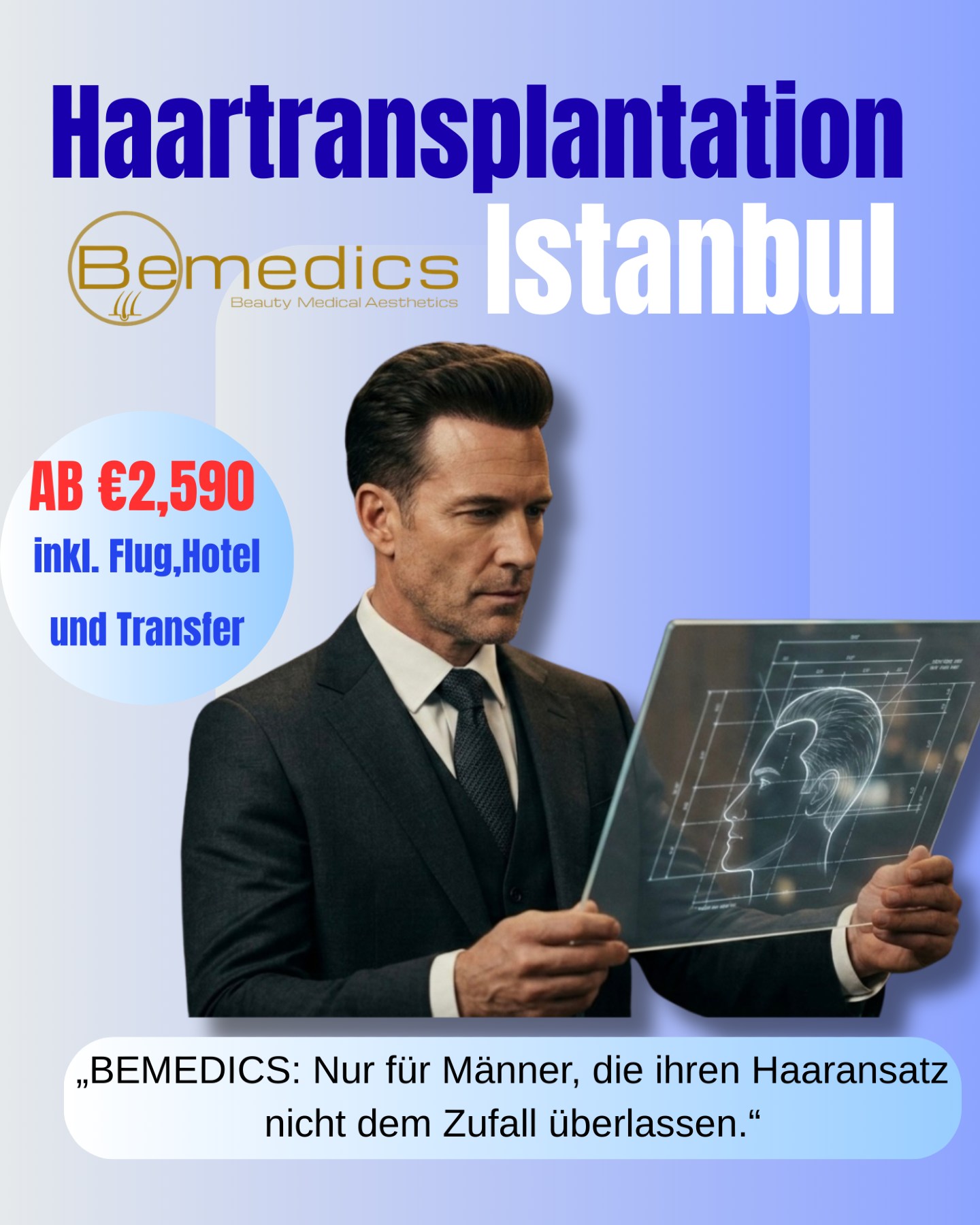 Haartransplantation Türkei – für viele klingt das nach „schnell gemacht“.
In Wirklichkeit zählt etwas anderes: Planung, Standards und Nachsorge.
Bei BEMEDICS in Istanbul setzen wir auf die FUE Haartransplantation (Entnahmeprinzip) – und nutzen je nach Befund passende Instrumente/Optionen wie Saphir FUE (Kanäle) oder DHI (DHI-Pen) (Implantation). Nicht der Begriff entscheidet – sondern die Indikation und saubere Umsetzung.
Was viele an unserem Konzept schätzen:
📍Behandlung in Istanbul – mit klaren Abläufen
📍Nachsorge & Zusatzbehandlungen in Willich/NRW (nahe Düsseldorf) möglich
✅ gleiche Qualitätsstandards an beiden Standorten
Wenn du über eine Haartransplantation in der Türkei nachdenkst, starte mit der wichtigsten Frage:
Was ist in deinem Fall realistisch – Haarlinie, Dichte, Donor?
#Haartransplantation #Haarausfall #FUEHaartransplantation #Düsseldorf #bemedicsclinic #Istanbul #Nachsorge