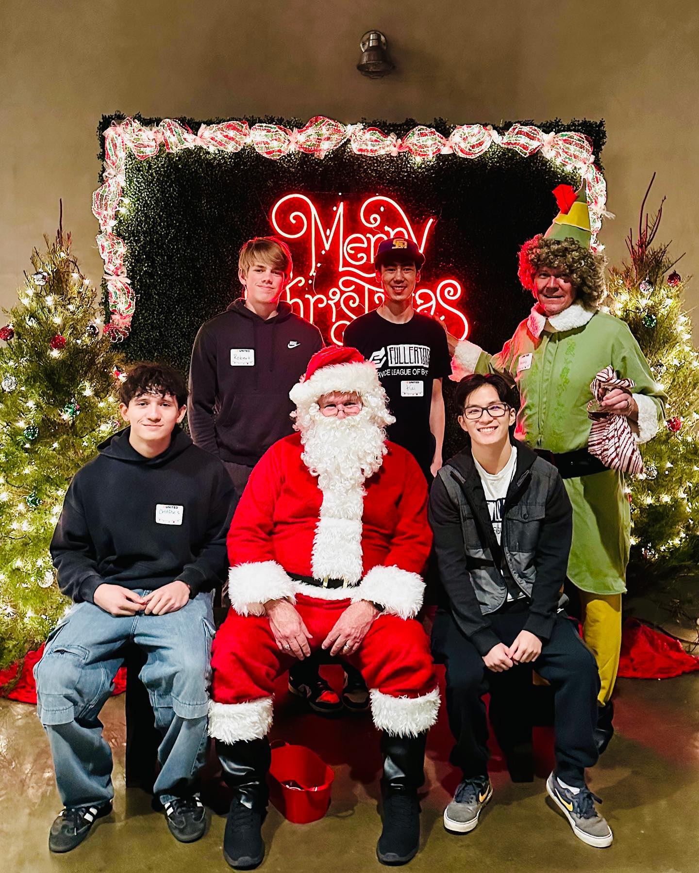 Thanks to our members for spreading holiday cheer in our community at the OC United holiday party @ocunitednpo