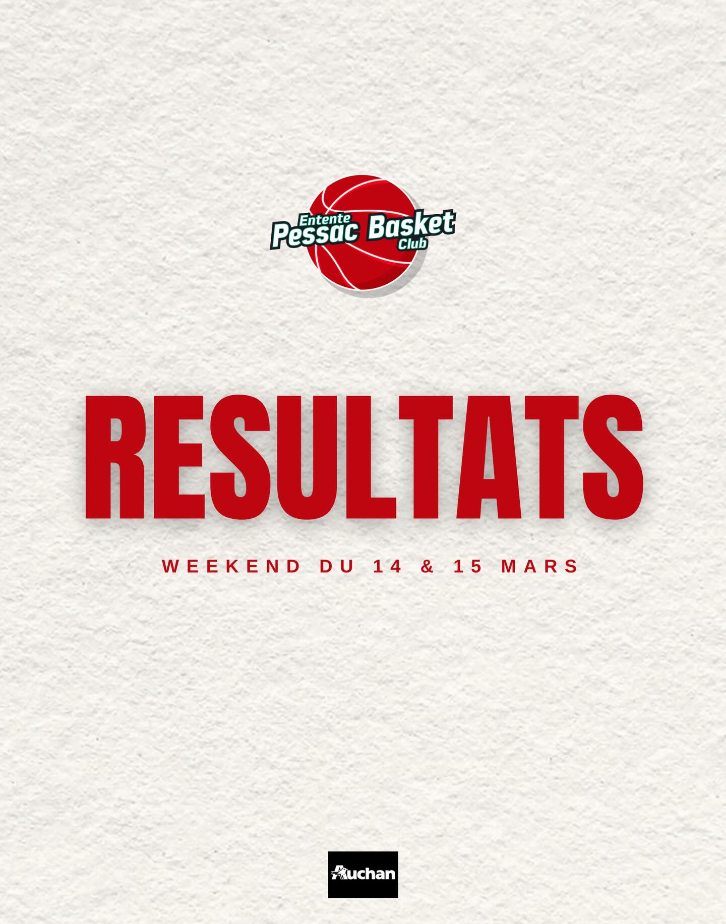 🏀 RÉSULTATS DU WEEKEND 🏀
Découvrez les résultats du weekend ! Restez connectés, les selfies Win arrivent bientôt 📸 !