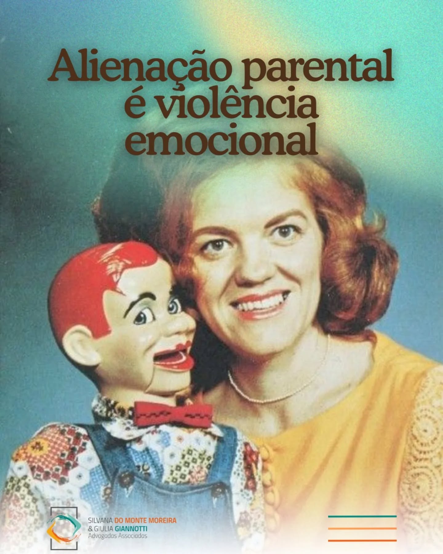 Definida por Rodrigo da Cunha Pereira como prática que destrói vínculos afetivos, é combatida pela Lei 12.318/2010.
Pode gerar:
* Advertência
* Ampliação da convivência
* Inversão da guarda
O IBDFAM - Instituto Brasileiro de Direito de Família alerta: o combate exige atuação interdisciplinar.
Fonte: Rodrigo da Cunha Pereira; IBDFAM.
Quem ama não manipula.