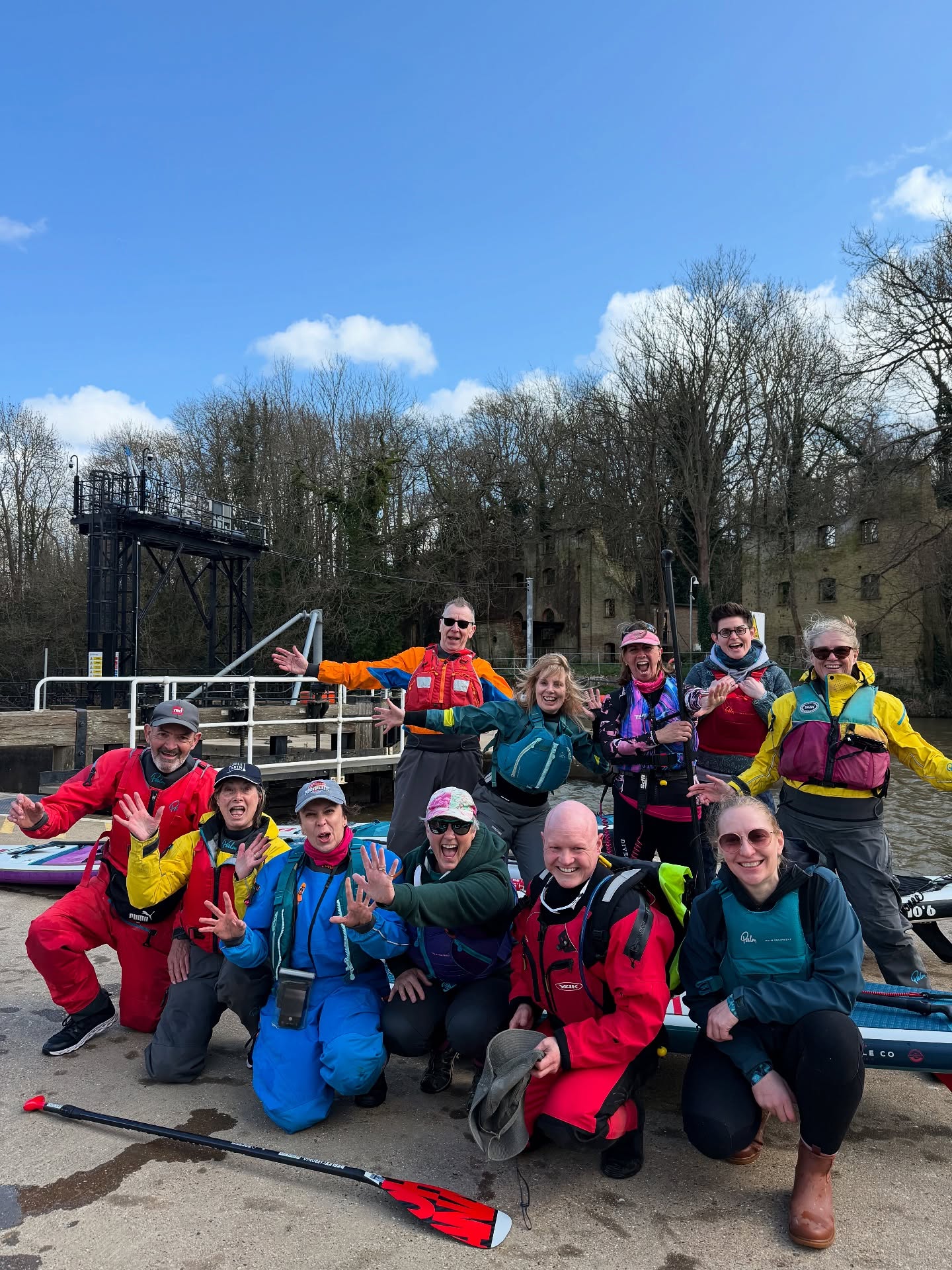 Totally gorgeous downstream paddle in the sunshine today! Oh we do love a delightful tailwind helping us along too.. awesome to see you all!
#paddleboarding #paddlecabin #community #adventure