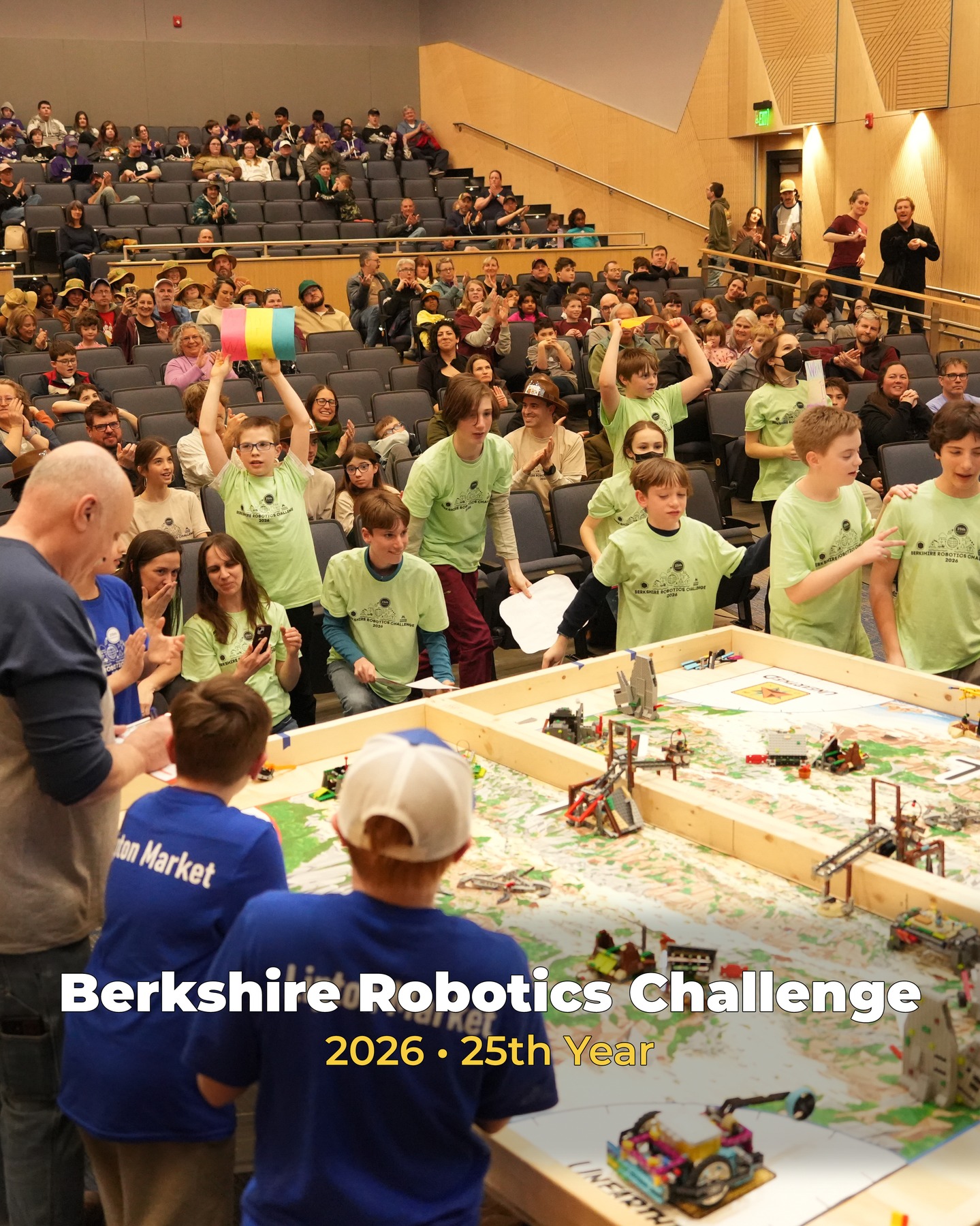 š Ready, set, robot!
This past weekend, the 25th Berkshire Robotics Challenge brought more than 275 students and 25 teams together this weekend at Wahconah Regional High School for a day of engineering, teamwork, and competition.
Built around the FIRST LEGO League, teams designed, built, and programmed robots to complete a series of missions in just 2½ minutes ā all while hundreds of fans cheered them on from the auditorium.
Congratulations to this yearās winners:āØ
š„ Lanesborough Robotic Wyverns ā 1st PlaceāØ
š„ The Whacky Bots ā 2nd Place
Coordinated by the Berkshire Innovation Center, the event continues to inspire young people to explore STEM, engineering, and innovation.
Read more from The Berkshire Eagle about the event - See Link in BIo
#BerkshireRoboticsChallenge #FIRSTLEGOLeague #STEMEducation #Berkshires #Robotics #BIC