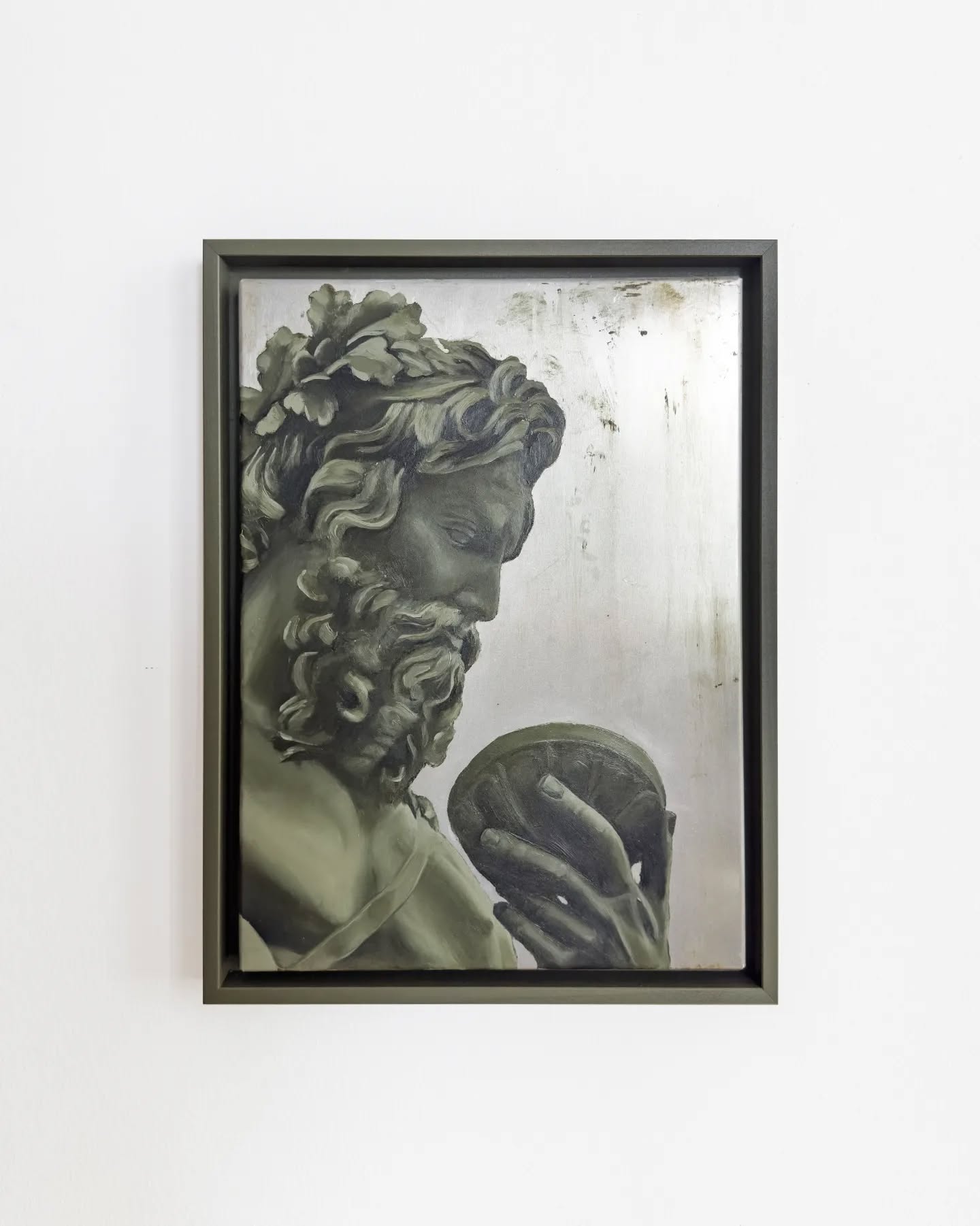 Neben weiteren neuen Werken demnächst in Hamburg zur @knotenpunkthh Ausstellung in der @affenfaustgalerie zu sehen.
"Gewalt und Ästhetik V"
oil/stainless steel
40 x 30 cm
#oilpainting #contemporaryart #painting #art #artist #franzwerk