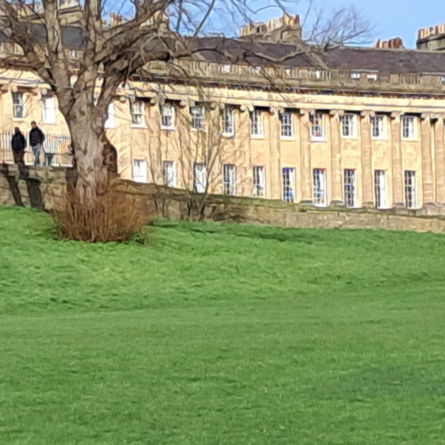 Lovely day in Bath #paintingonaluminium #artforhotels #artforcorporates #artforinteriordesigners