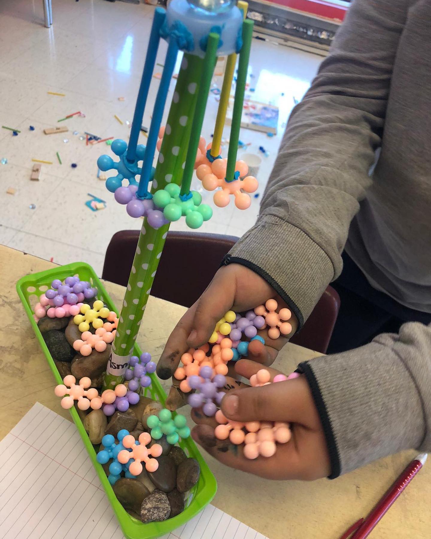 🤩 What an incredible and fun-filled afternoon it’s been in Grade 3! Our budding engineers created an amusement park ride🎢🎡 with classroom materials for their Motion Geography unit. They used their problem solving skills and math concepts like translations, rotations and reflections to implement a real-world application of their learning! #stemkids #alifcanada #alifcanadaschool