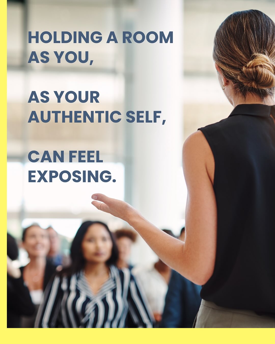 Holding a room as yourself can feel surprisingly vulnerable.
You can know your material inside out and care deeply about what you’re sharing. You can feel completely solid in your work.
And then the moment comes when the room is relying on you and anticipating what you’re about to share.
👽 Your body suddenly feels a bit alien.
💨 Your energy speeds up.
🗣️ Your voice isn’t coming out quite how you imagined it would.
🕰️ Your delivery is running longer… or shorter… than you thought.
And a little voice starts asking whether you’re actually explaining what you mean clearly enough.
Part of you is guiding the space while another part is trying to regulate yourself.
This is the bit people rarely talk about.
I hear it from coaches, yoga teachers, workshop leaders and wellbeing practitioners. But also with people who simply speak to rooms of people. Team leaders. Educators. Presenters. Anyone who stands up and shares something that matters.
Holding a room comfortably isn’t about performing confidence or pretending you’re not nervous. It’s about learning how to work with your breath, your presence and your energy so the room can settle with you.
When that happens? ✨ .
👂 People listen differently.
🤝There’s more trust in the space.
👍Your message lands.
That’s what we explore in Hold The Room.
A practical two-hour online workshop where we work on the real mechanics of leading a space and practise together in real time.
£37 until the end of March
£47 after that
📅 15 April | 6.30–8.30pm | Online
Led by me, a former actor with years of experience holding rooms, now working as a workshop facilitator and confidence coach.
If you’d like more details about the workshop, just DM me SPACE and I’ll send everything through.
#holdingspace #spaceholders #facilitators #publicspeakingconfidence #coachesofinstagram #yogateachers #wellbeingpractitioner #groupfacilitation #leadwithpresence #embodiedleadership #comfortableconfidence #corecoaching