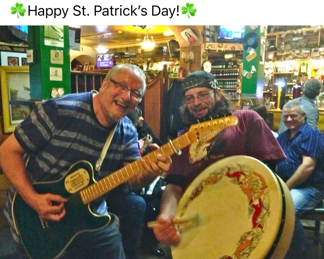 Love playing in Irish pubs! 💚 #loveireland
