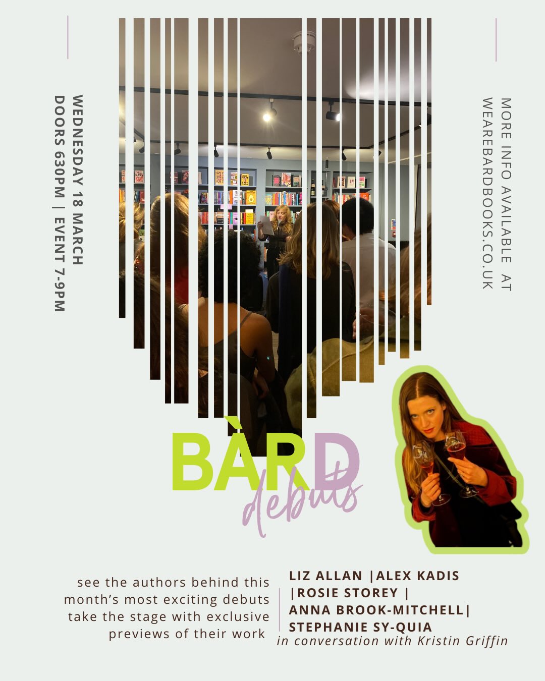 March is halfway through. We’re 7 events down and 9 to go. 4 this week coming, with 22 different authors set to join us. Note. That’s not just a lot of authors, that’s a LOT of books.
Are you coming to one? All? We understand… From a feminist retelling of ‘Moby Dick’, to the Longlist announcement of the @jhalakprize ; some ‘Unexpected Guests’ 🐁 AND our newly shortlisted Bookseller of the Year with some hot new debuts for you…it’s a pretty diverse group of events and so why not?
#tickets on line or in the shop / our last event sold out so don’t be that person who leaves it too late