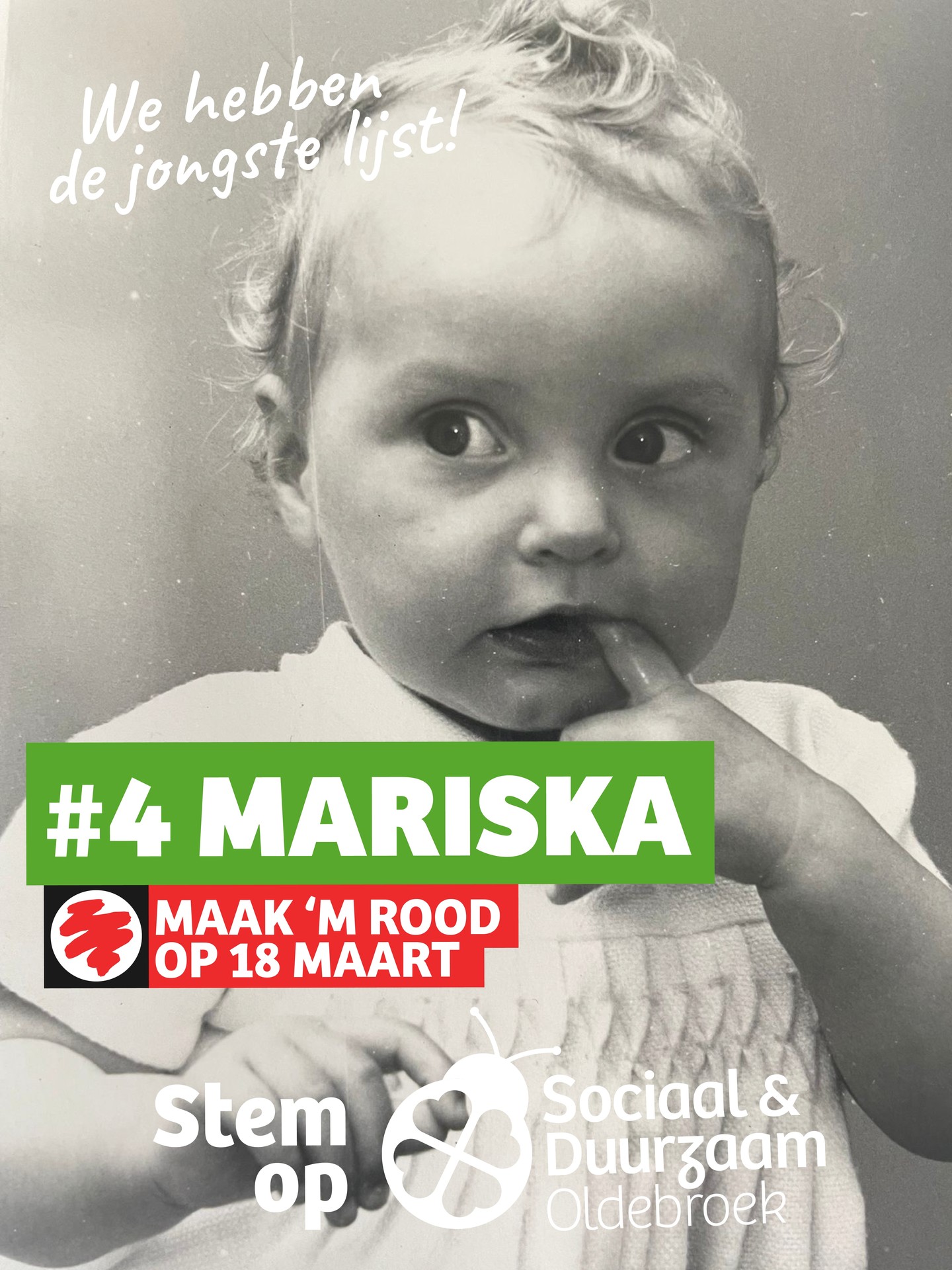 Mariska Schok is kandidaat nummer 4 😍