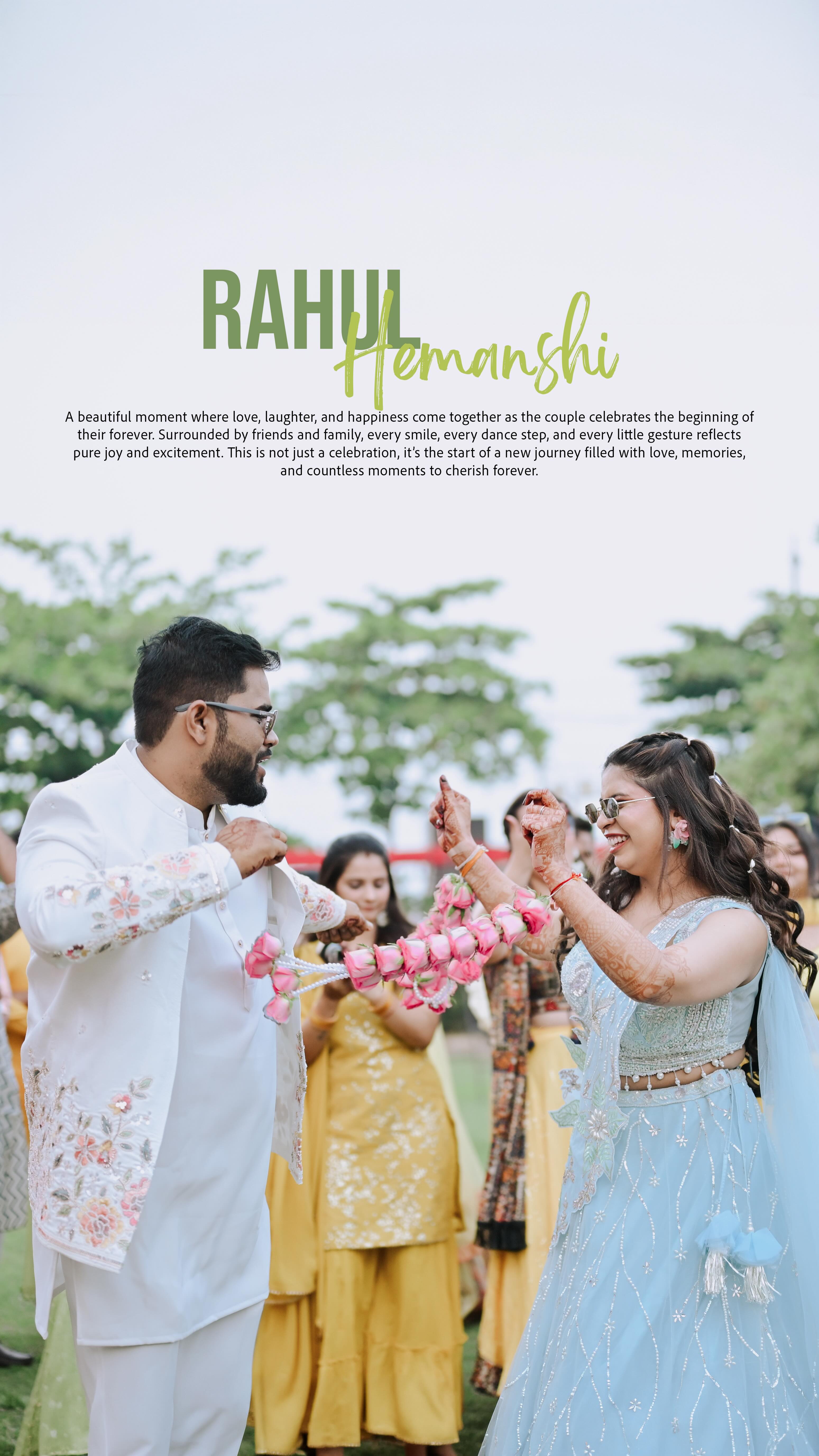 Painted the town (and the sky) with love. Rahul & Hemanshi, officially in technicolor💛
#ajitguptaphotography #couplegoals #wedding #haldireel #weddingbells