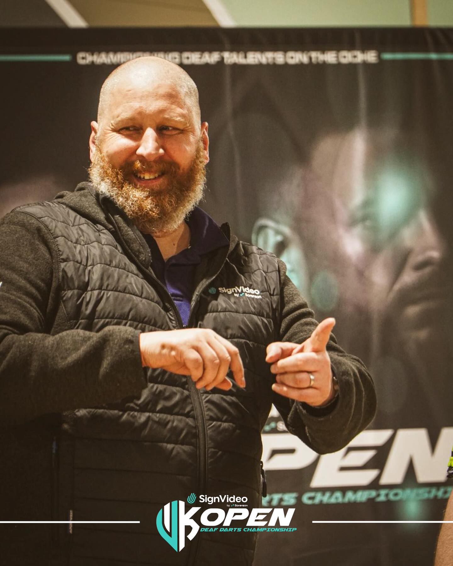 DDO is grateful to partner with the leading VRS company, @signvideo , who were our headline partner for the UK Open Deaf Darts Championship 2026.
Their vision and the support they have given to DDO have helped push our competition to another level. With their live streaming technology and resources, we were able to enrich the event and bring greater exposure to our darting community.
We are delighted that they are backing us again for the Grand Slam of Darts this July, and we are privileged to continue this partnership.
As DDO continues to grow, we are aiming towards even bigger stages — including the European Championships and World Championships and plenty of live streaming coverage. 🎯