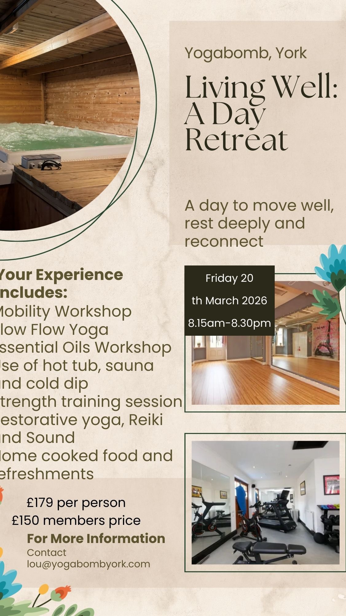 🌸 MOTHER’S DAY GIVEAWAY WINNER 🌸
Thank you to everyone who entered and shared our competition.
Congratulations to @kimstringdxb 🎉
You’ve won two places at our Living Well Day Retreat — one for you and one for someone special.
Please DM us within 24 hours to claim your prize 💛
For everyone who entered… stay tuned, we’ll be sharing more ways to join us soon.