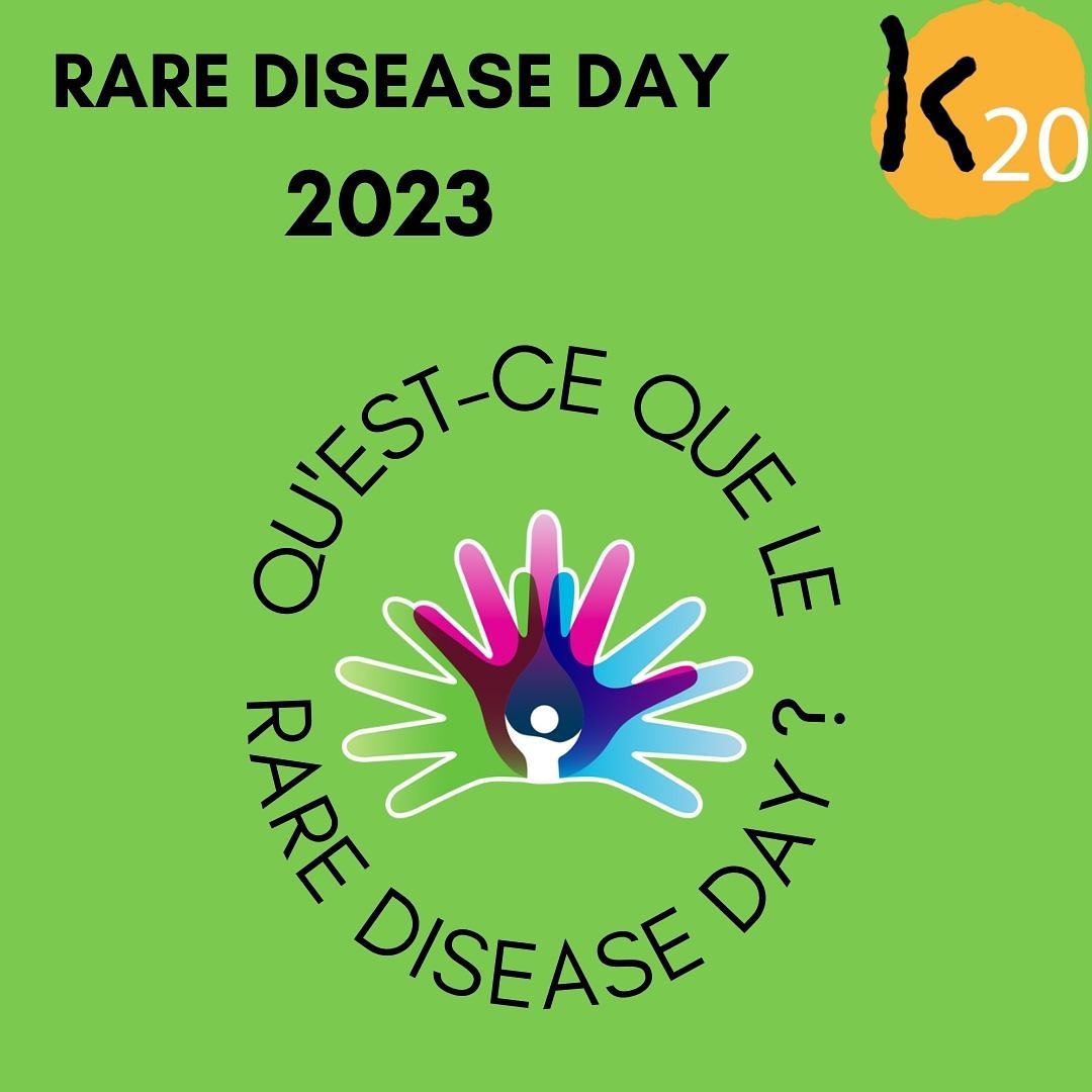 ✨RARE DISEASE DAY 2023✨
C’est la journée des maladies rares, et on vous explique un peu plus ce qu’est le Rare Disease Day et comment K20 y contribue
.
.
.
#rarediseaseday #rarediseaseday2023 #maladiesrares #journeedesmaladiesrares #28fevrier2023 #k20 #associationk20 #pseudohypoparathyroidism #pseudohypoparathyroïdies