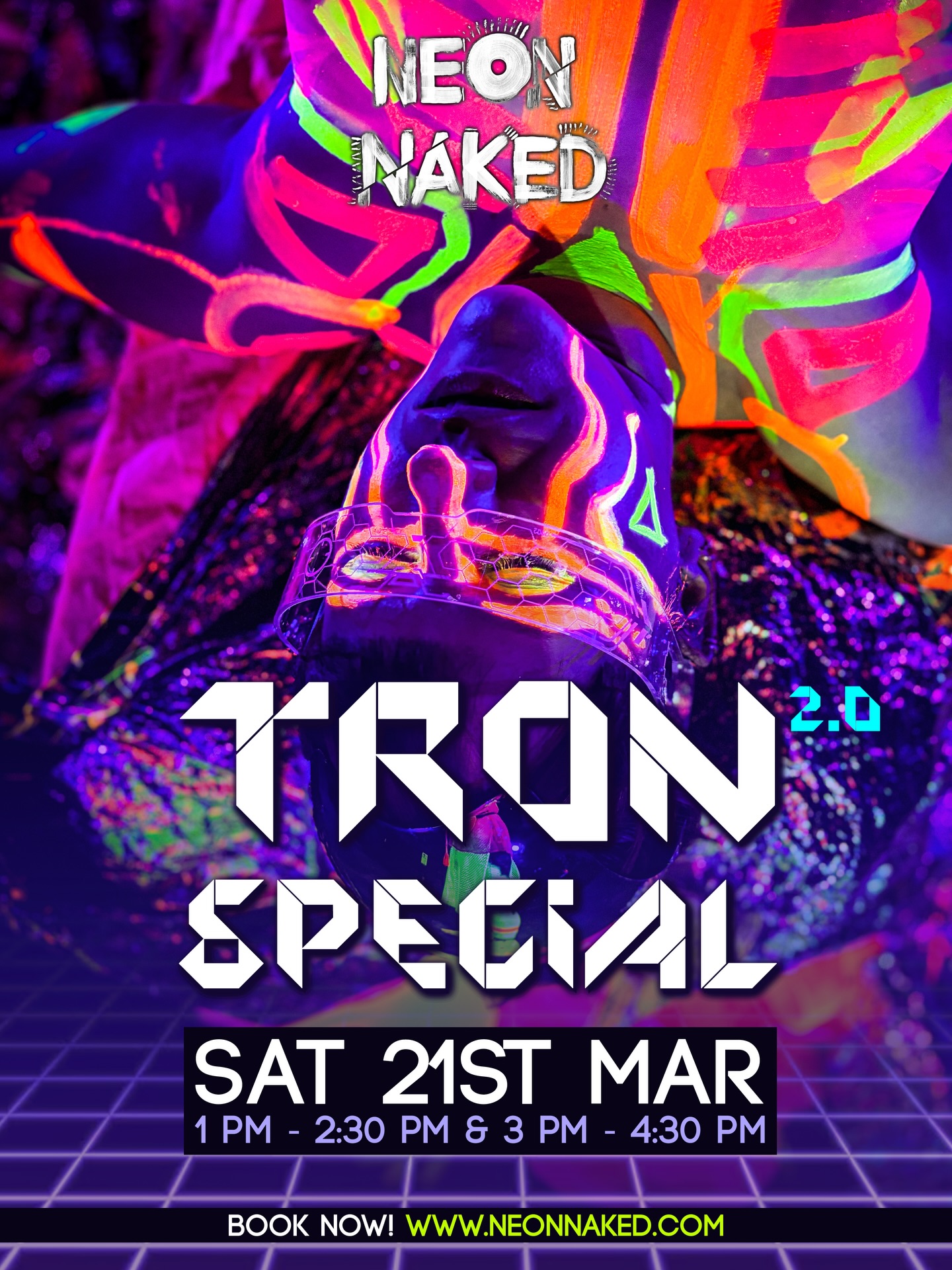 Back by popular demand ⚡️ TRON Special – Neon Naked Life Drawing
We’re going old school TRON vibes for this one… glowing lines, robotic movement and seriously electronic energy. Expect an epic soundtrack featuring Daft Punk, Jon Hopkins, Kavinsky, and more atmospheric electronic beats to draw to.
The incredible Abi returns to model, bringing robotic poses, mechanical movement and futuristic energy to the room. We’ve also got some very cool props lined up to push the TRON aesthetic even further.
📍 The Old Queen’s Head, Angel
📅 Saturday 21st March
Two classes available:
🕐 1pm – 2:30pm
🕒 3pm – 4:30pm
⚠️ The second class is already nearly sold out, and the first class is about half full, so don’t leave it too late. Booking ahead is strongly recommended as numbers may be capped.
🎟 Book now: www.neonnaked.com
#londonlife #londonart #londonevents #thingstodoinlondon #life drawing