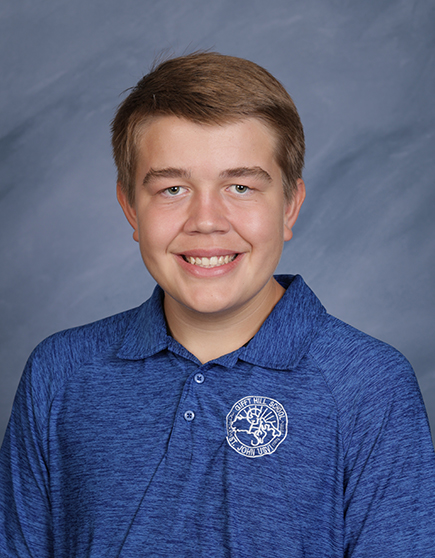 Student spotlight! Eleventh grader Teddy Herrema joined the GHS community in seventh grade. He says he appreciates the personal relationships students are able to have with their teachers.
“It’s interesting how you become friends with people who aren’t in your grade because of the small class sizes,” says Teddy. “I appreciate that.”
Eleventh grade class advisor Mr. D. says Teddy is an “unquestioned leader in the junior class.”
“He is relied upon by his classmates,” says Mr. D. “He approaches this with a touch of humor which they appreciate. He manages to see that business gets handled and fun is had.”
Teddy’s leadership skills extend to the class’s senior trip fundraising efforts, Mr. D. continues.
“Every time we meet and decide what everyone’s roles are, Teddy is on top of reminding everyone what needs to get done and helping us figure out how we’re going to do it,” says Mr. D.
Teddy says his favorite subject this year is history because he likes the teacher, Mr. Charlie, as well as the class environment.
“It’s been good for developing critical thinking skills,” he says of the class.
Teddy enjoys our Farm to Table and art electives. He’s a member of the National Honor Society, student council, and the Identity, Diversity, Equity, and Accountability Club. He also volunteers his time to look after staff children during after-school staff meetings. In his free time, Teddy enjoys swimming, relaxing, spending time with friends, and going to the beach.