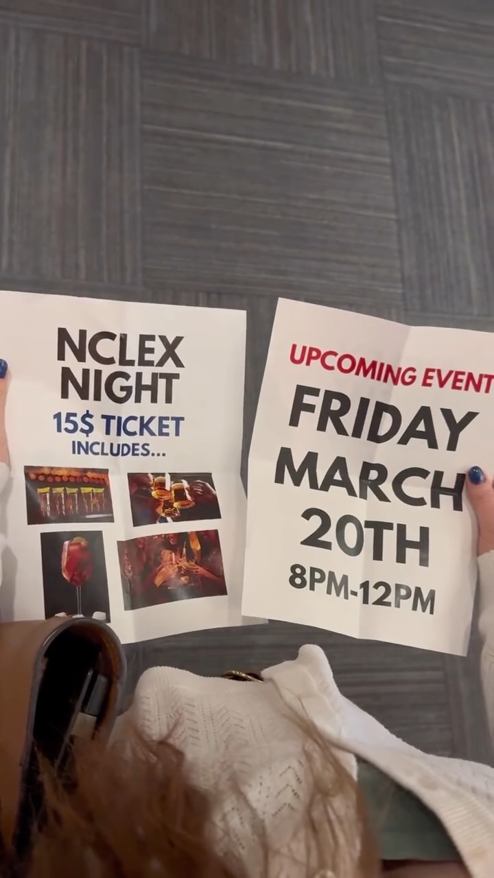 If you still don’t know what NCLEX Night is… relax. No brain required🧠❌ (patho, pharm, and illness will NOT be tested)
Think you and your friends can pull off the most brainrot and funniest nursing answers?
🎟️Grab your ticket now with the link in our bio!