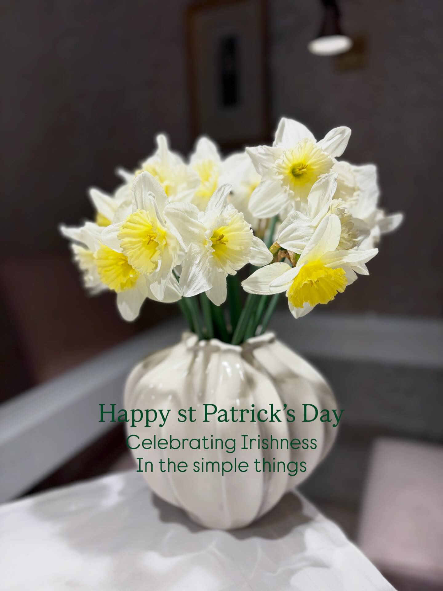 Happy St Patrick’s Day. Spoil yourself with something beautiful from right under your nose. #galway #stpatricksday #ireland #yes_flowers