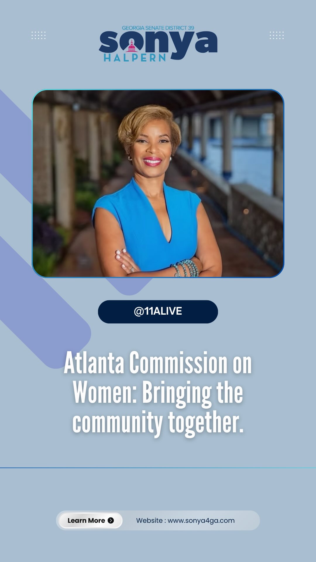 Tonight, the Atlanta Commission on Women is bringing the community together for an important conversation about the issues impacting women across our city. This morning, I had the opportunity to speak with @11alive News about why this moment matters and why gatherings like this are so important. ✨
As a proud member of the Georgia State Senate, I believe our policies and our progress must reflect the real experiences of women and families in our communities. From healthcare and employment to affordable housing and more, tonight’s town hall is about listening, sharing solutions, and making sure every voice is heard. ✔️
I’m grateful to join this conversation during Women’s History Month and to stand alongside leaders and community members who are committed to empowering women of all ages across Atlanta.
#WomensHistoryMonth #Atlanta #TownHall #WomenInLeadership #AtlantaCommunity