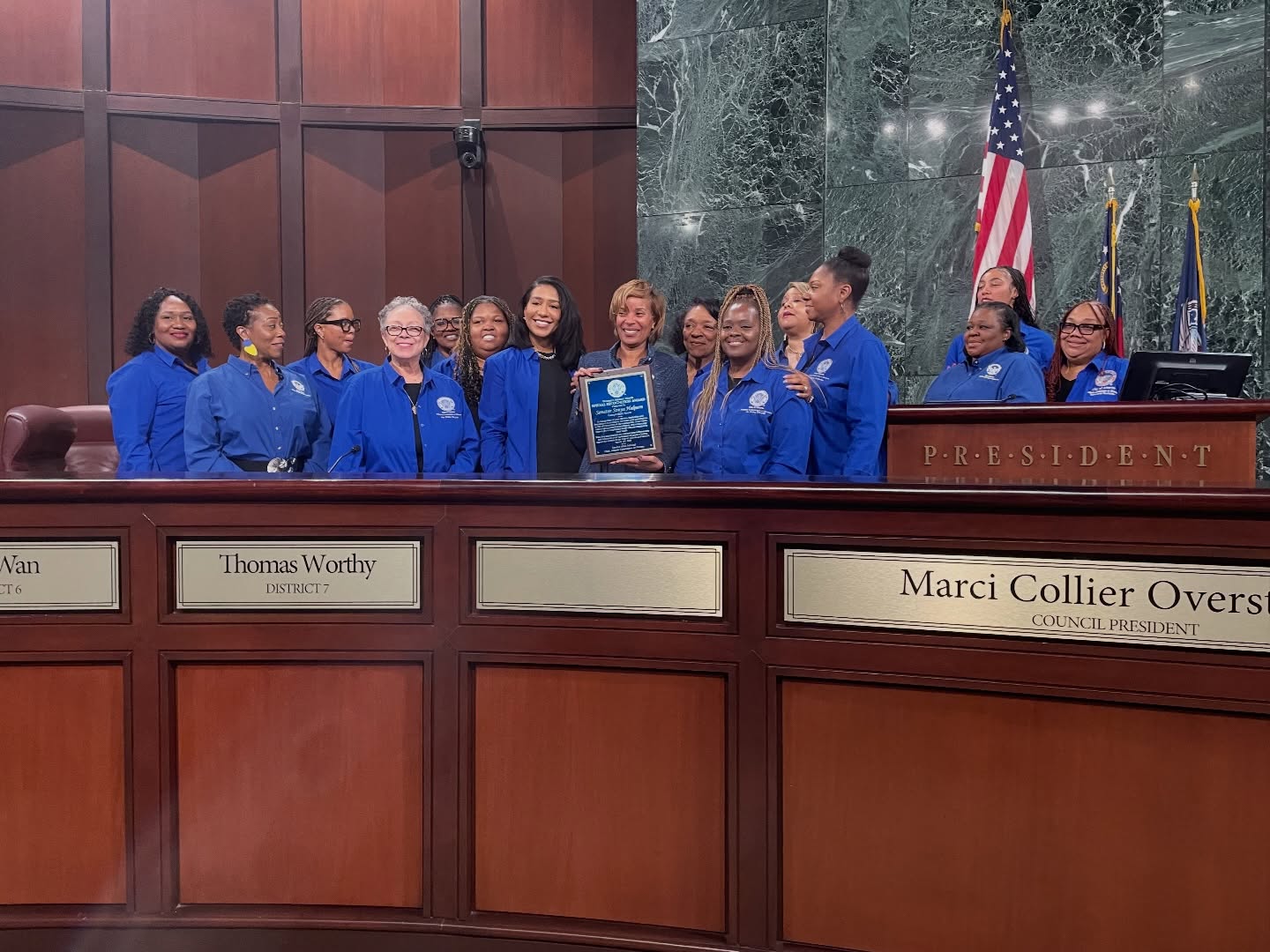 Truly honored to serve as the keynote speaker for the Atlanta Commission on Women’s History Month meeting at City Hall. To stand before nearly 300 women and community leaders from across our city, reflecting on the power, progress, and impact of women in leadership, was an incredibly meaningful moment. Receiving an honor from the commission made it all even more special.
Thank you to Councilmember Andrea Boone and the City of Atlanta for hosting such a meaningful gathering, and to Mayor Andre Dickens for bringing greetings and continuing to support spaces that uplift women’s voices and leadership.
Moments like these remind us that when women lead, communities thrive. Happy Women’s History Month! ✨💐
#Sonya4Ga #SonyaSays #Sonya #district39