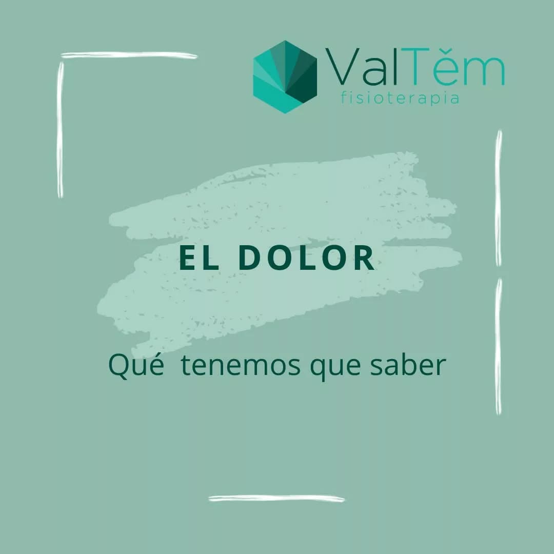 🤕 DOLOR! Una de las sensaciones más complejas que puede llegar a experimentar el ser humano y con lo que los sanitarios tenemos que lidiar a diario.
📝 En este post hemos intentado daros unas pinceladas sobre los conceptos básicos del dolor ya que es algo que tiene gran cantidad de componentes y procesos.
🤓 Nuestro objetivo es que vosotros también aprendáis sobre vuestro dolor, sabiendo porqué pasa y como poder gestionarlo.
‼️Recordad que no es habitual vivir con dolor! Y en caso de tenerlo hay que acudir al profesional sanitario de confianza.
💚 Os deseamos una feliz semana (sin dolor) y os esperamos en Valtem fisioterapia 🙌🏼