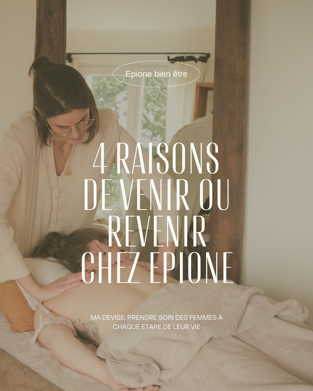 Parce que prendre soin de soi ne devrait jamais passer au second plan.
Chez Epione, chaque séance est une parenthèse pour relâcher les tensions, apaiser le mental et rééquilibrer le corps en douceur grâce à la réflexologie.
Que ce soit pour gérer le stress, accompagner une période de vie particulière ou simplement vous offrir un moment pour vous… vous êtes les bienvenus.
🌿 Parfois, il suffit d’une pause pour que tout se réaligne.
📅 Réservations en message privé ou via le lien en bio.
✨ Justine