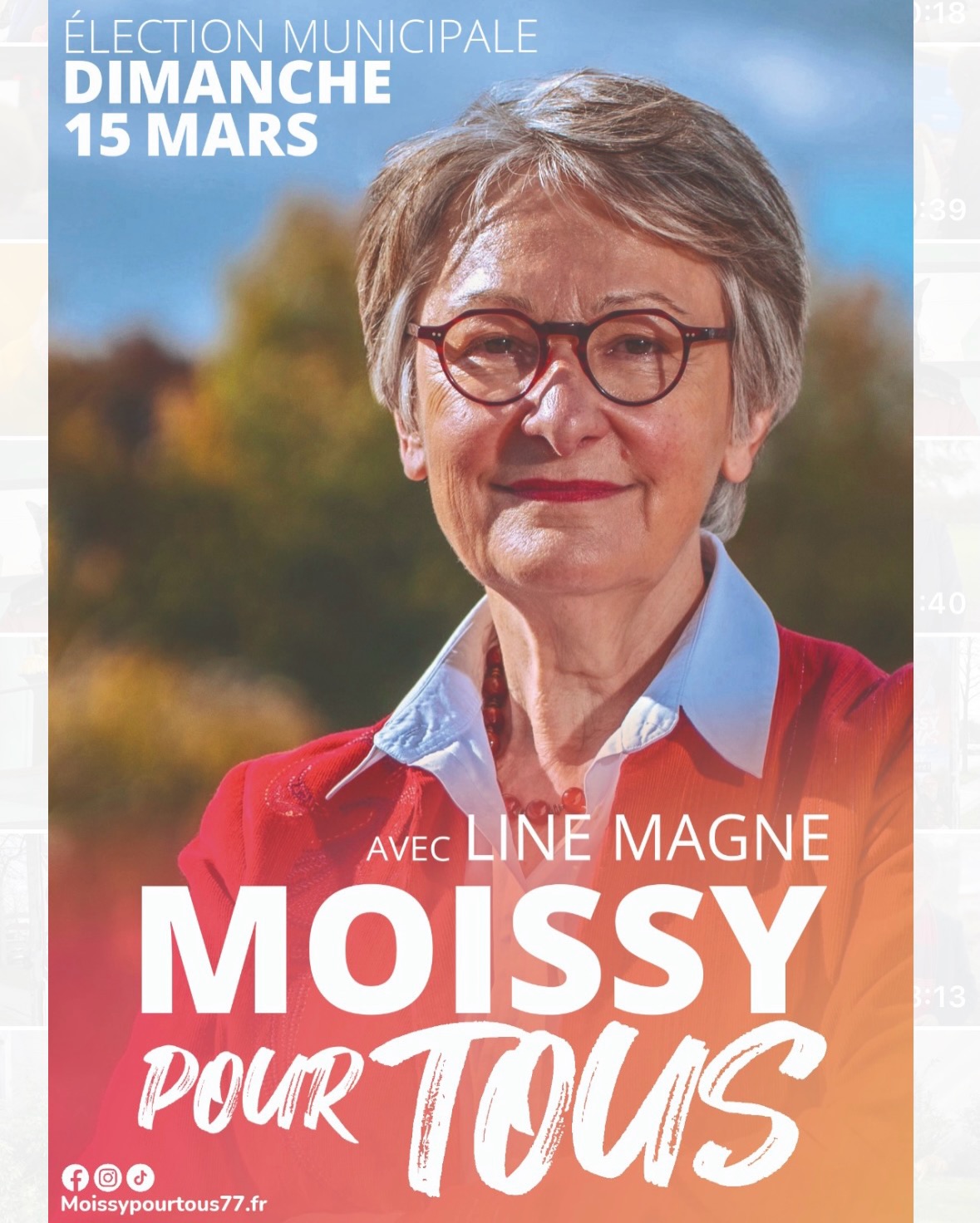 Moisséennes, Moisséens,
Depuis six mois, nous vivons une campagne à votre image : sincère, honnête et profondément humaine.
Nous sommes venus à votre rencontre, chez vous, lors de deux grandes tournées de porte-à-porte, échangé sur les marchés, organisé les Apéros du Jeudi, distribué des tracts, collé des affiches. Mais surtout, nous avons écouté vos attentes, vos préoccupations, vos espoirs pour notre ville.
Partout, nous avons retrouvé le même attachement à Moissy, à ses quartiers, à son esprit de solidarité. Cette ville est plus qu’un lieu où l’on vit : c’est un lieu où l’on grandit, où l’on élève ses enfants, où l’on partage une part de soi.
Avec Line Magne et l’équipe Moissy Pour Tous, nous voulons continuer à faire avancer cette ville que nous aimons, avec sérieux, avec expérience, avec cœur et honnêteté.
🗳️ Dimanche, l’avenir de Moissy est entre vos mains #JeVoteLineMagne #JeVote2