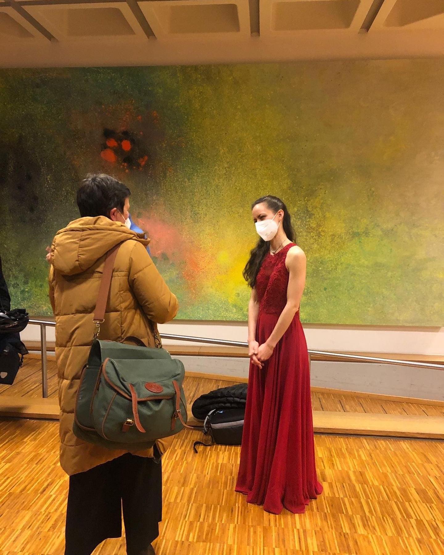 #reddress #afterconcert #musiclovers #cellists #concert #freiburg #recital #konzertexamen