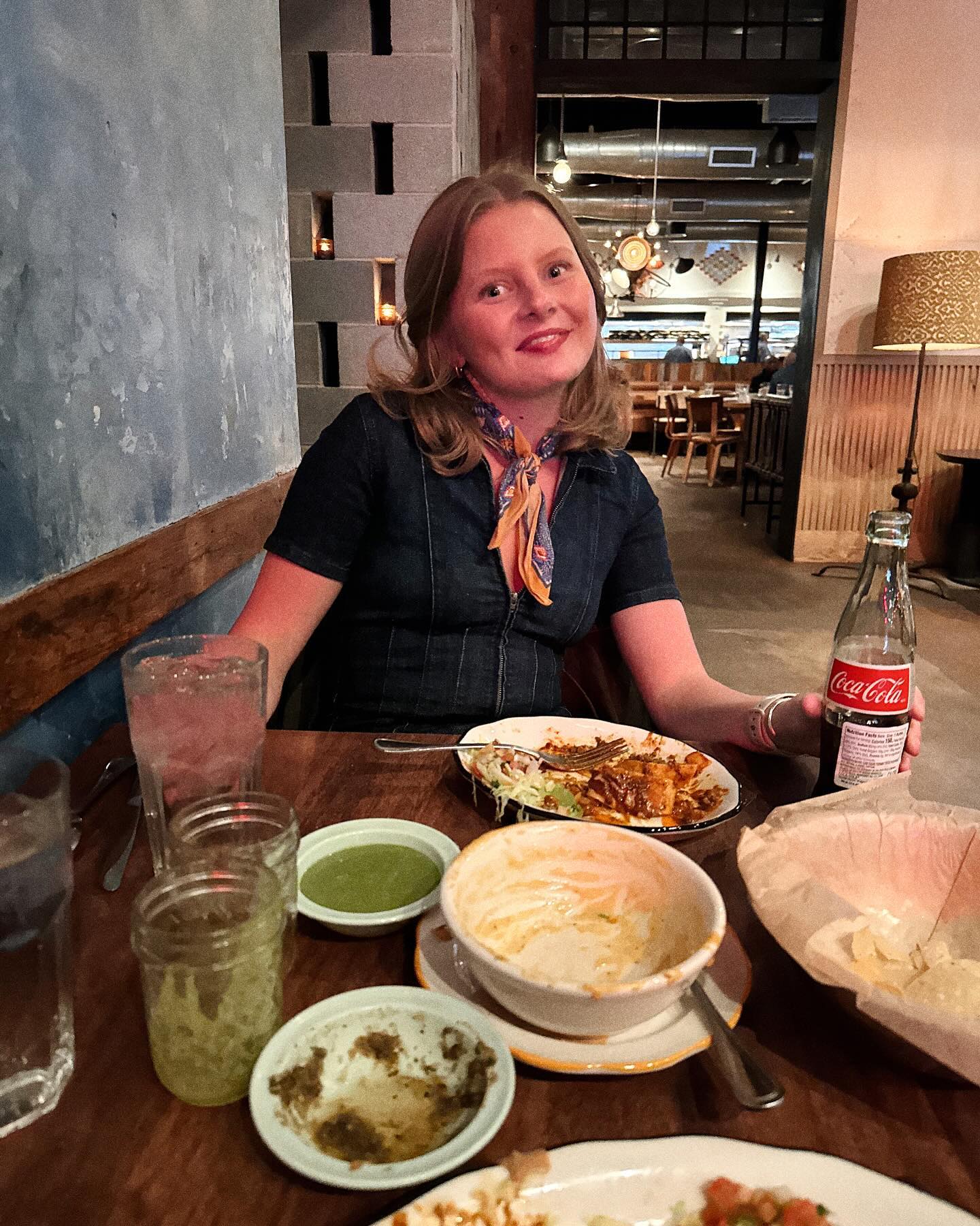 how lucky am i to have gotten to share my queso with this one for a whole year now!